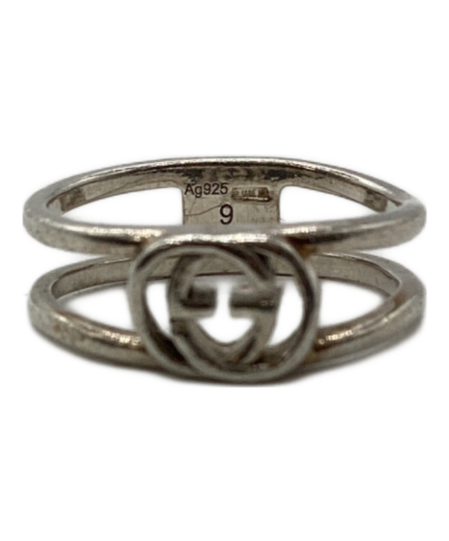 中古・古着通販】GUCCI (グッチ) リング シルバー サイズ:9号