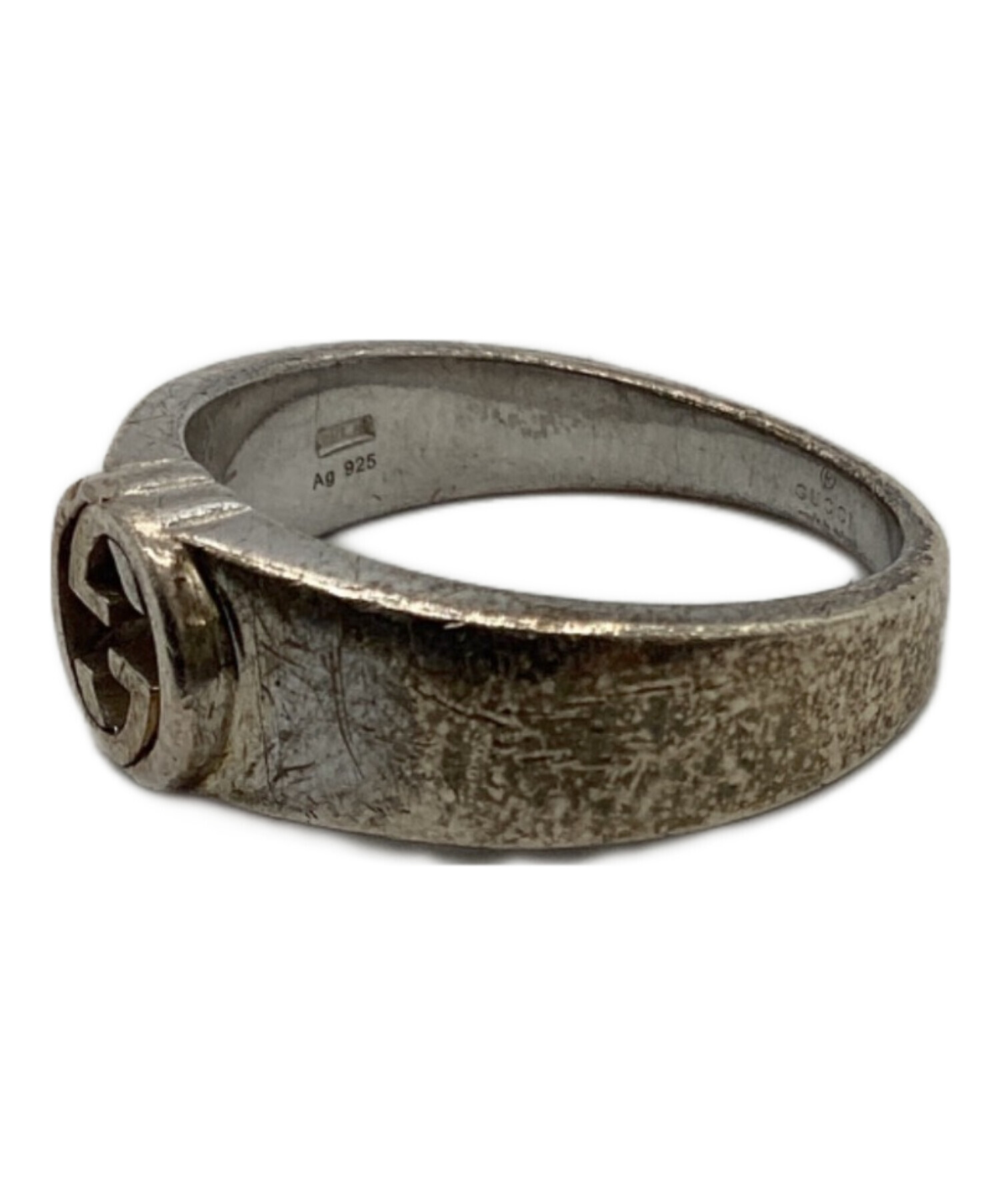 中古・古着通販】GUCCI (グッチ) インターロッキングGリング サイズ:21 