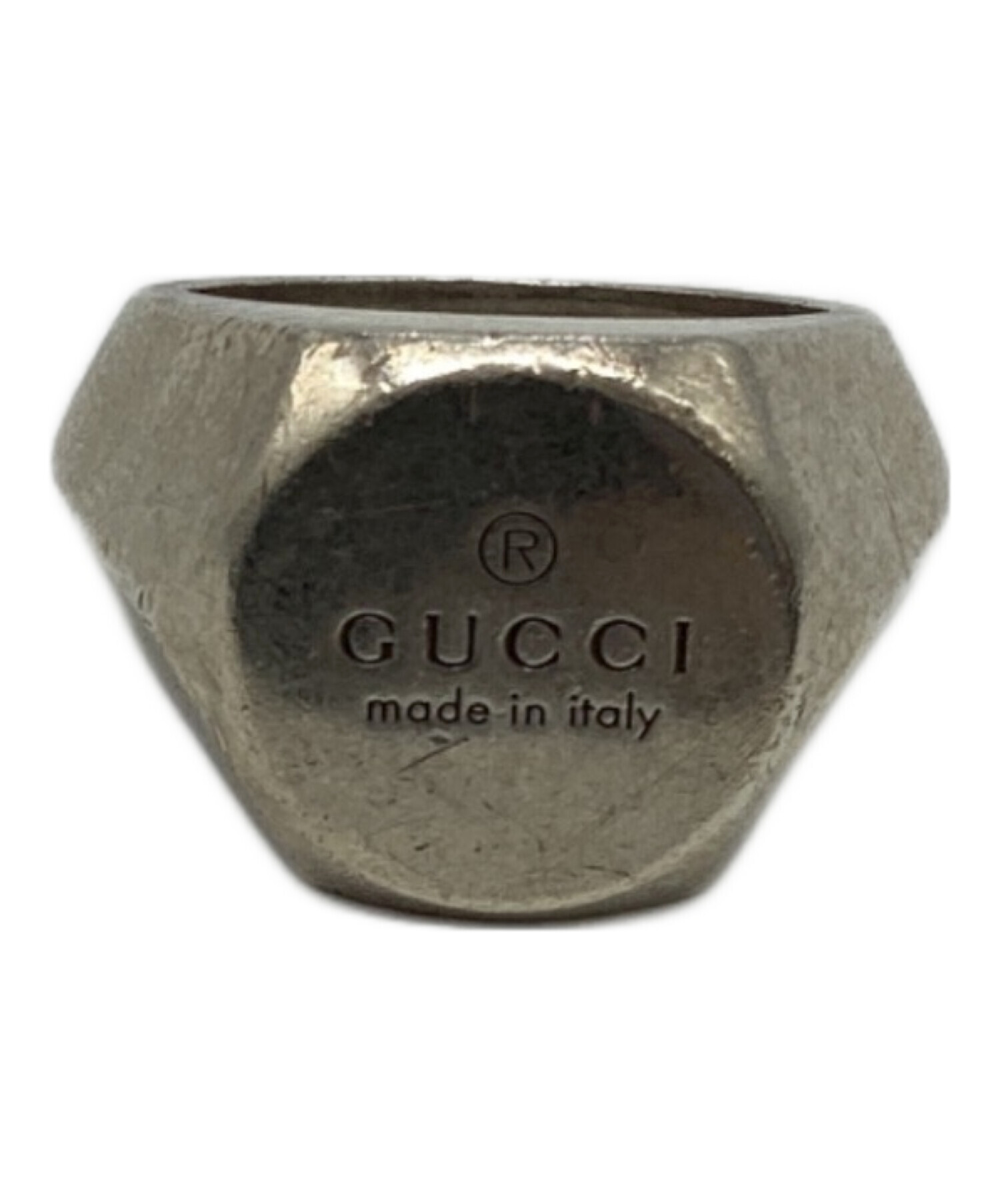 中古・古着通販】GUCCI (グッチ) ヘキサゴンリング サイズ:-｜ブランド