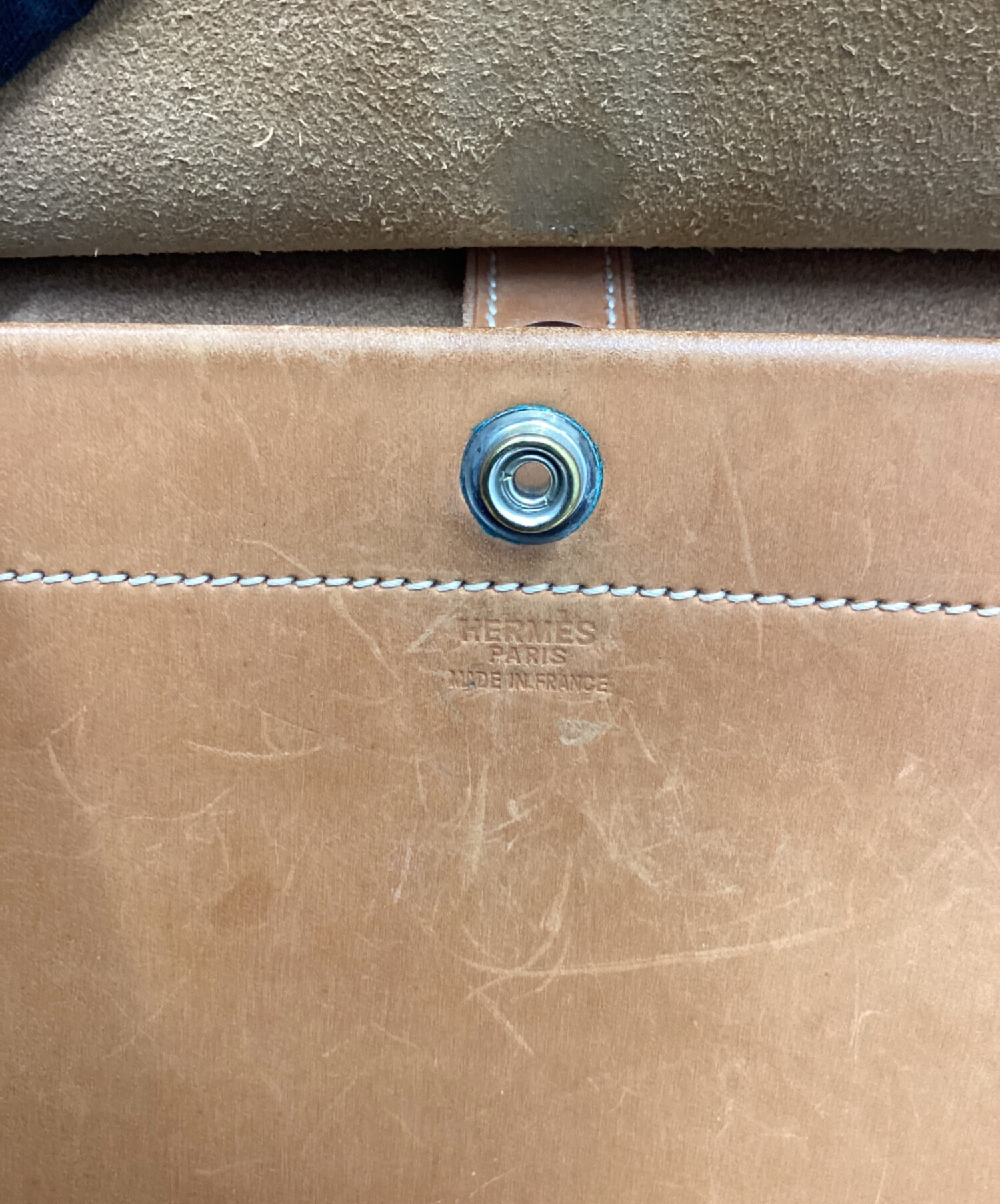 中古・古着通販】HERMES (エルメス) リュック ブラウン