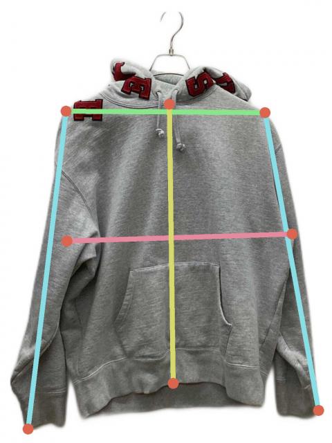 中古・古着通販】SUPREME (シュプリーム) Scattered Applique Hooded