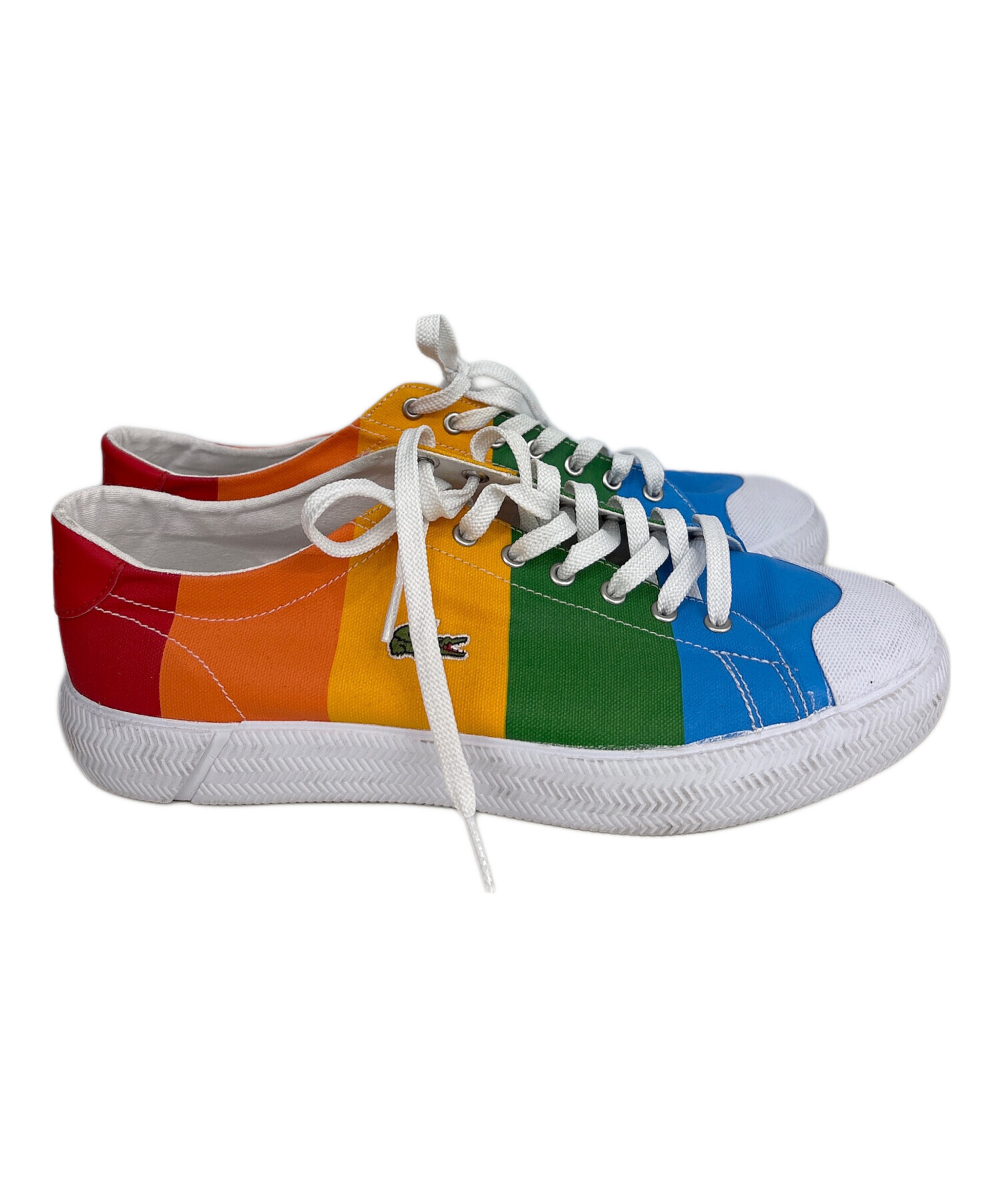 LACOSTE ラコステ マルチカラー スニーカー 中古・古着通販】LACOSTE (ラコステ) スニーカー マルチカラー サイズ