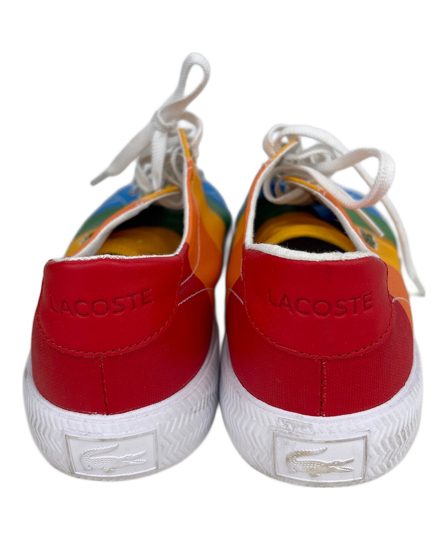 中古・古着通販】LACOSTE (ラコステ) スニーカー マルチカラー サイズ