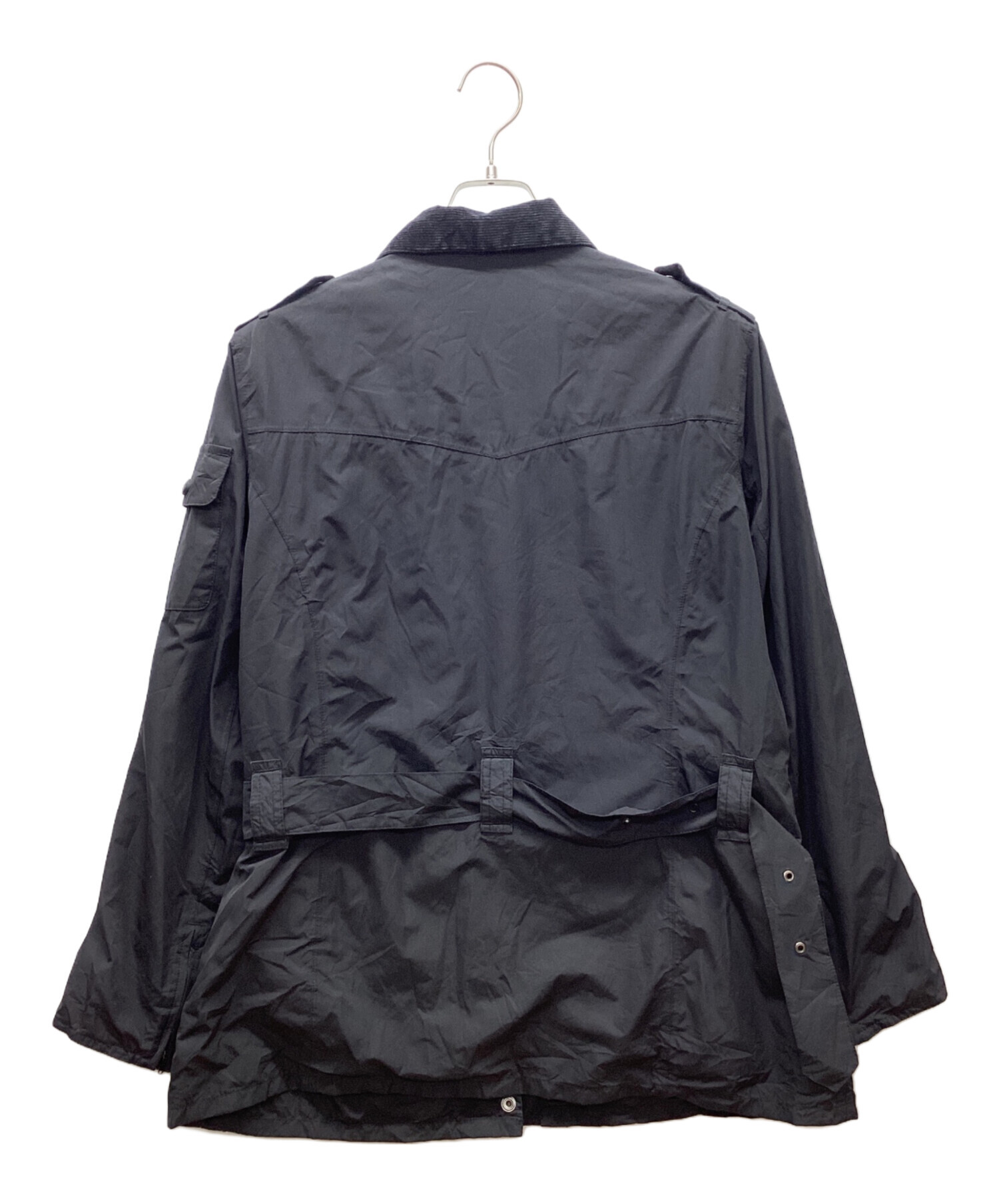 中古・古着通販】Barbour (バブアー) ジップアップジャケット ブラック 