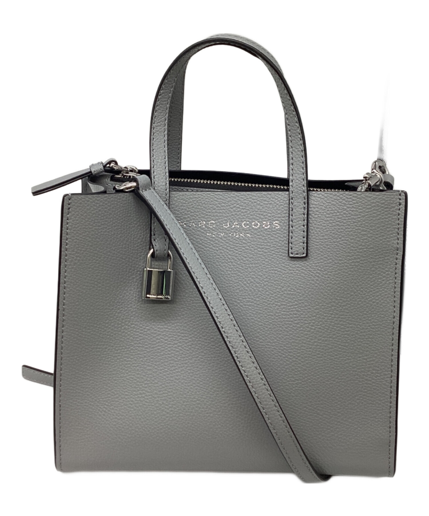 中古・古着通販】MARC JACOBS (マークジェイコブス) 2WAYバッグ グレー 