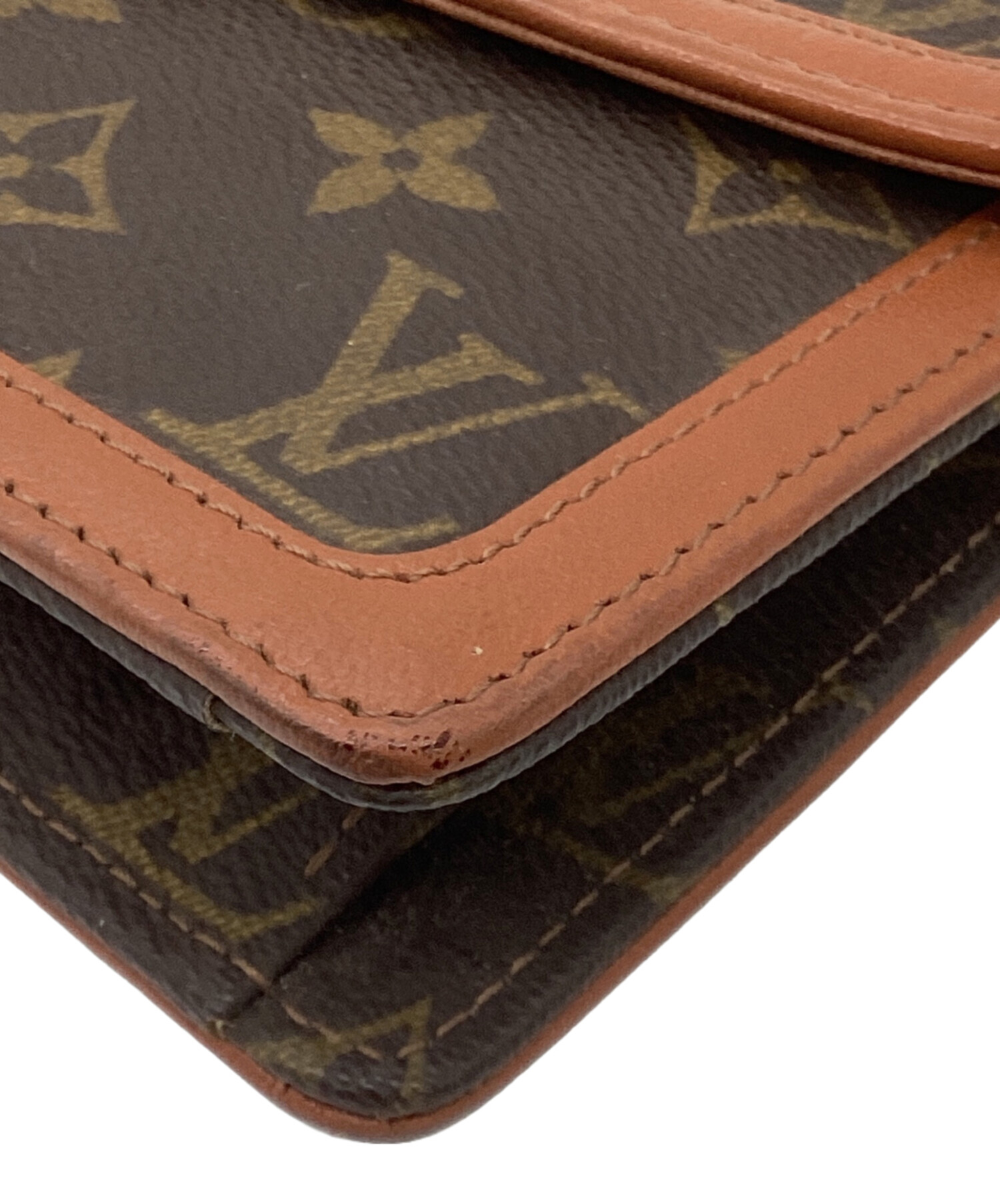 わ*ん様 Louis Vuitton クラッチバッグ ブラウン 中古・古着通販】LOUIS VUITTON (ルイ ヴィトン) クラッチバッグ