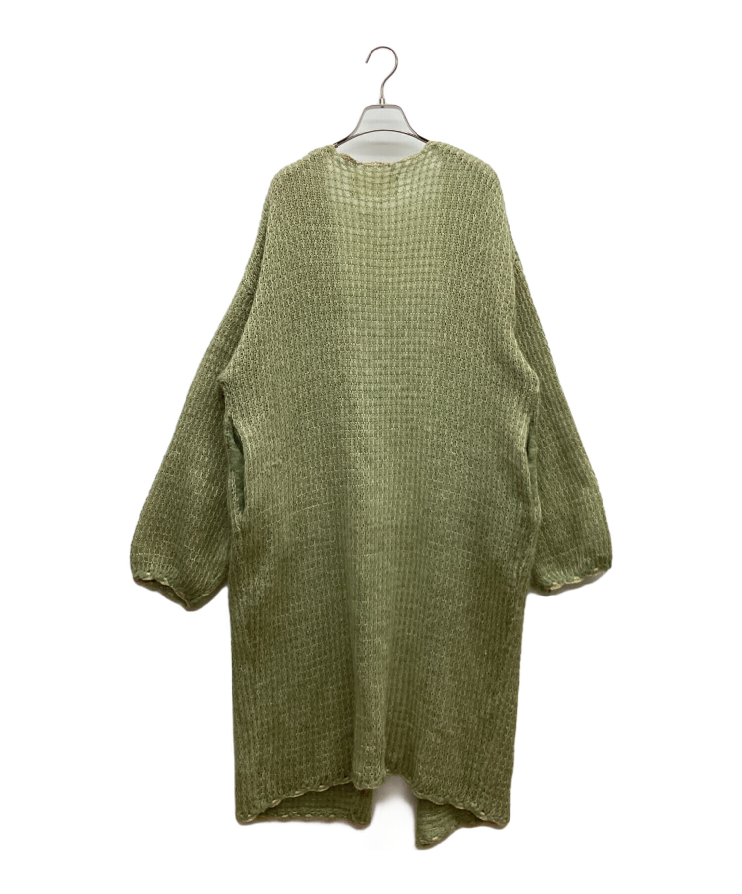 中古・古着通販】TODAYFUL (トゥデイフル) ロングカーディガン 黄緑