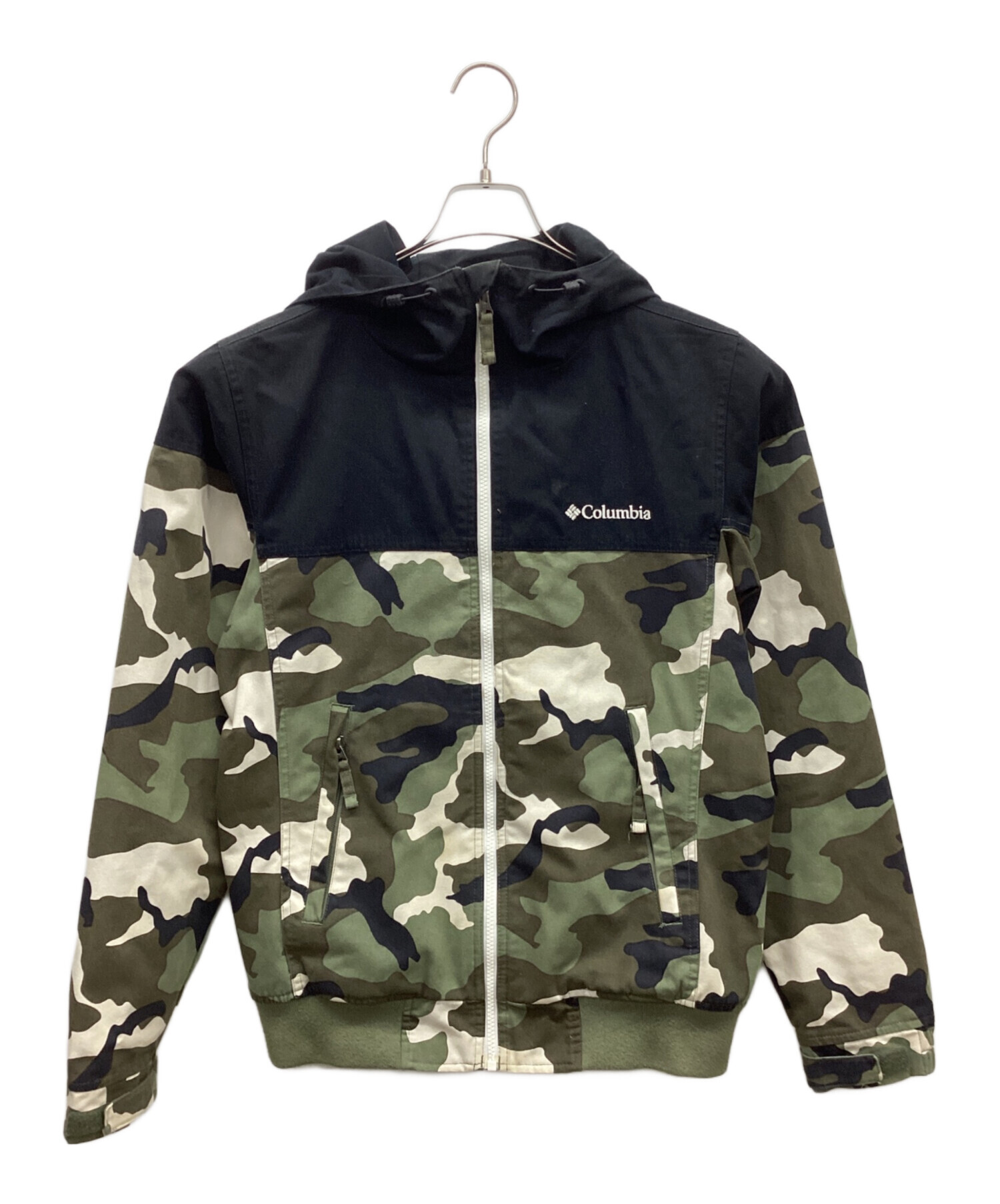 中古・古着通販】Columbia (コロンビア) マウンテンパーカー グリーン 