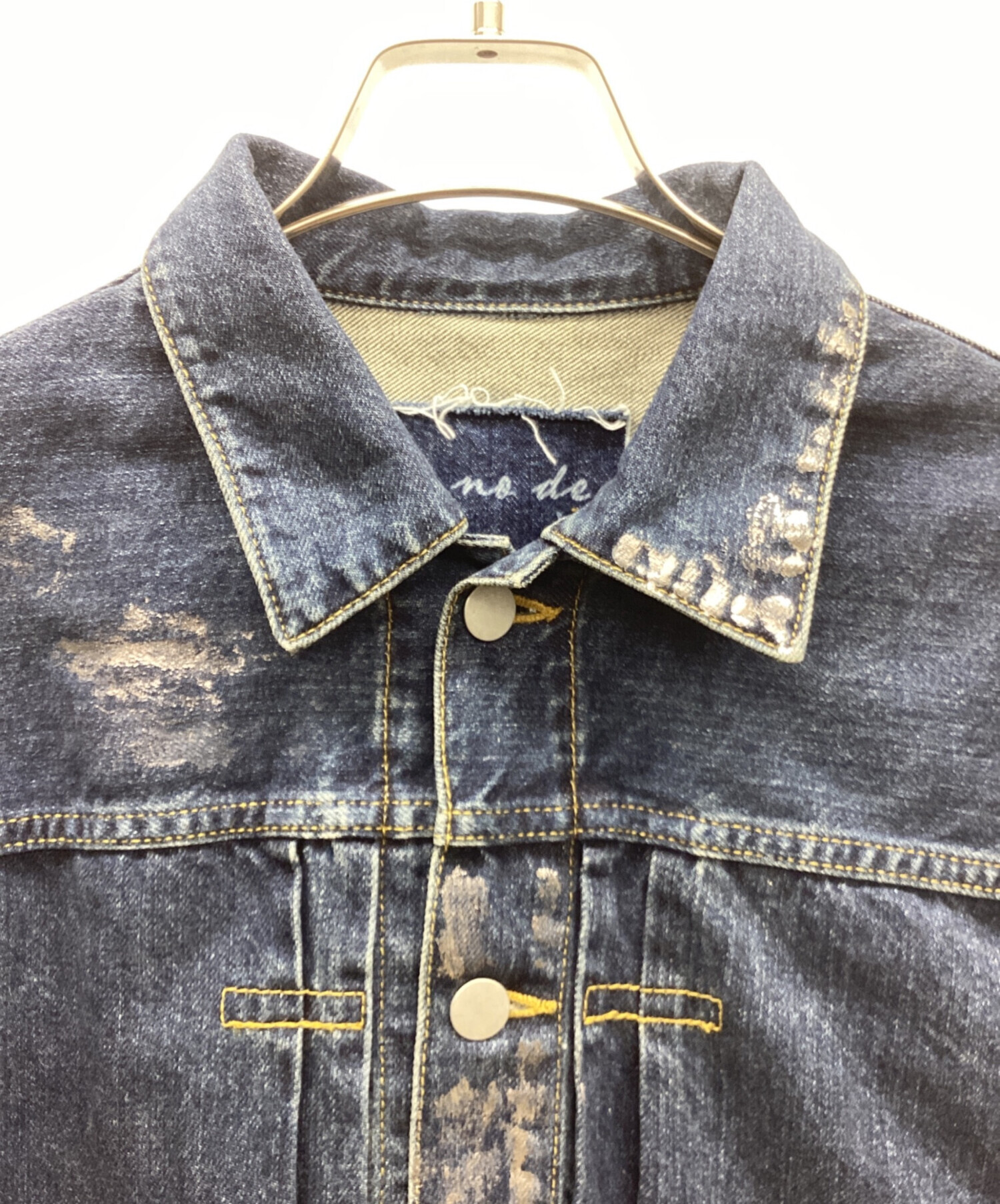 中古・古着通販】ainode (アイノデ) デニムジャケット インディゴ 