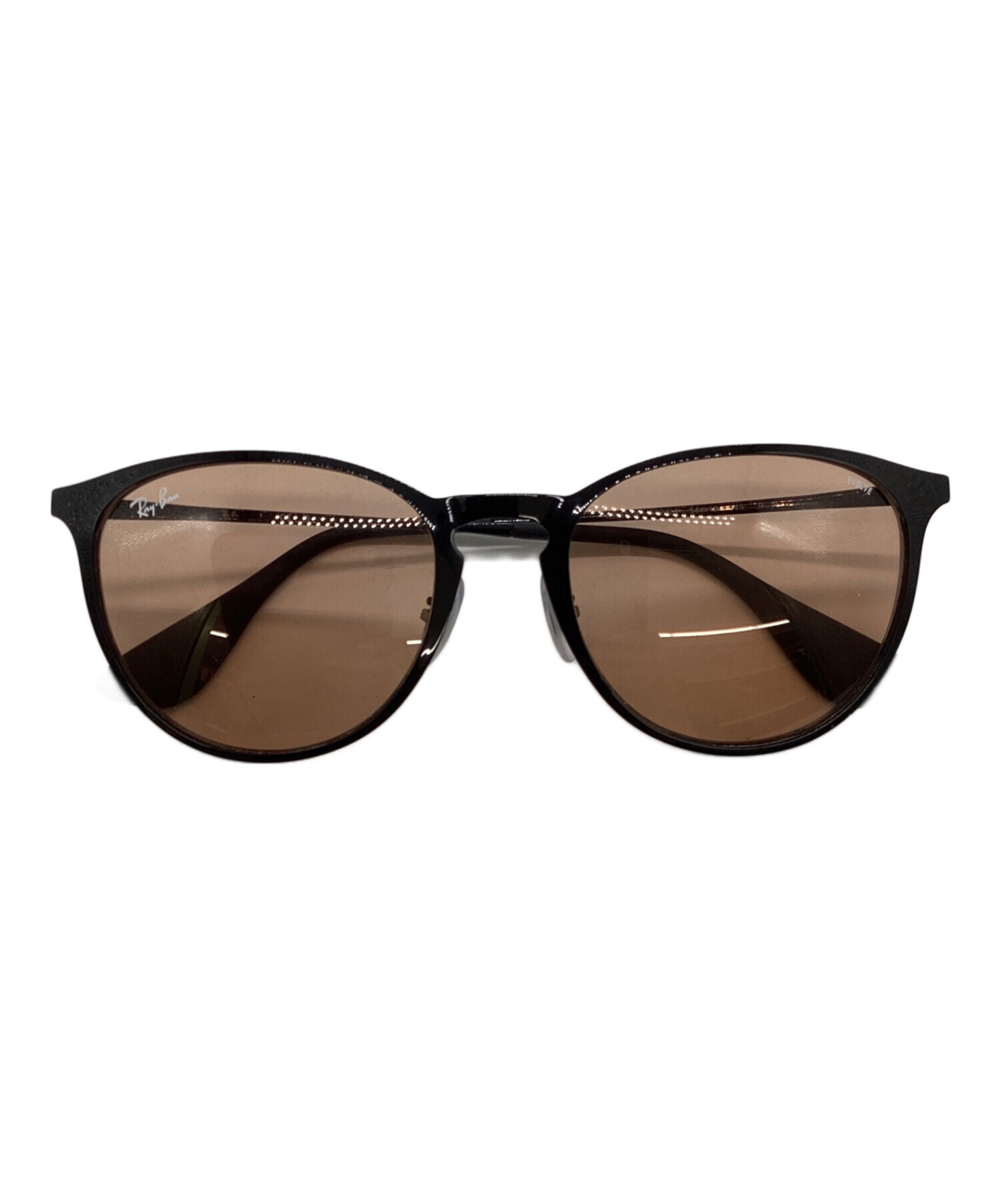 中古・古着通販】RAY-BAN (レイバン) サングラス ブラック×ブラウン 
