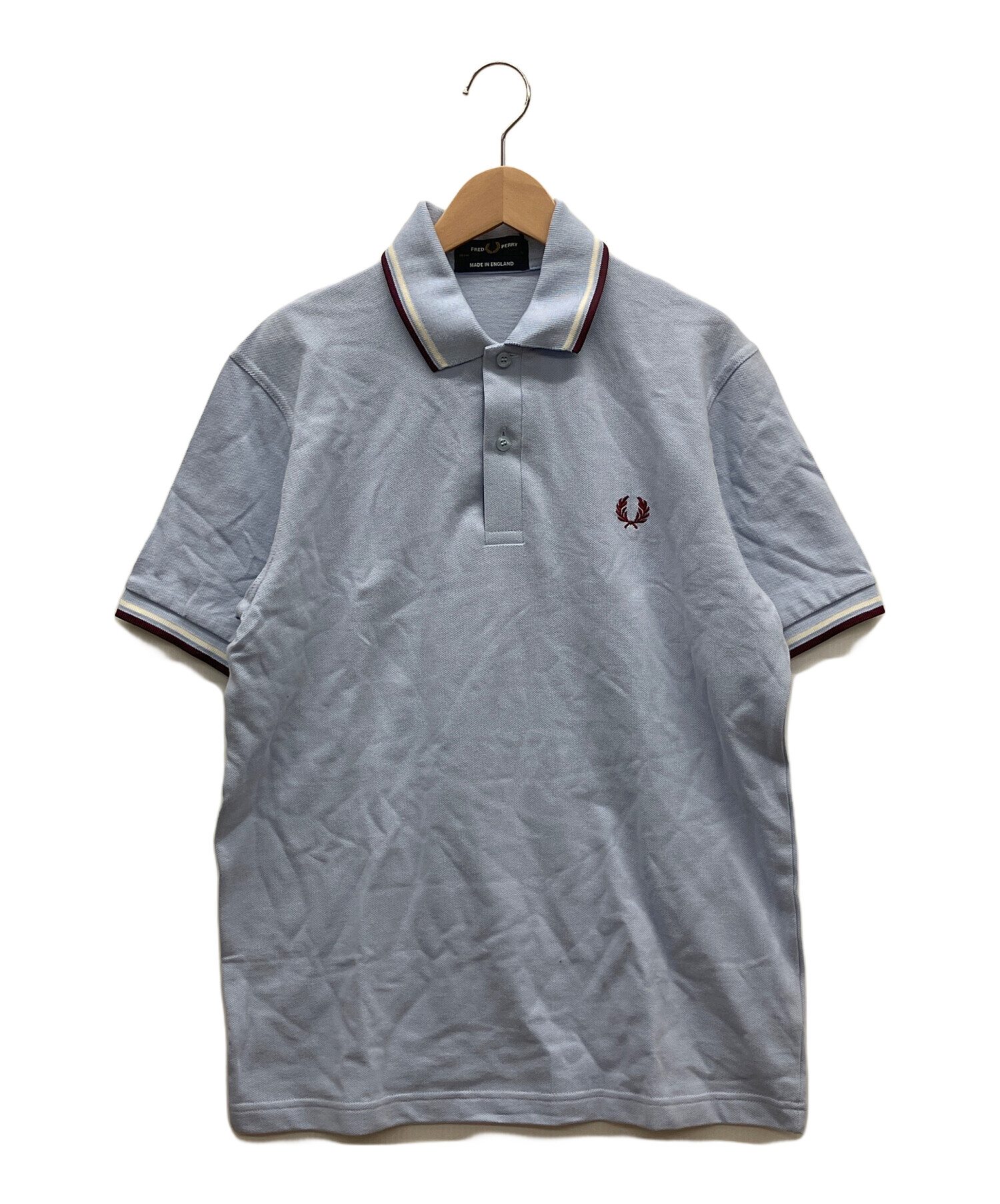 中古・古着通販】FRED PERRY (フレッドペリー) ポロシャツ スカイ 
