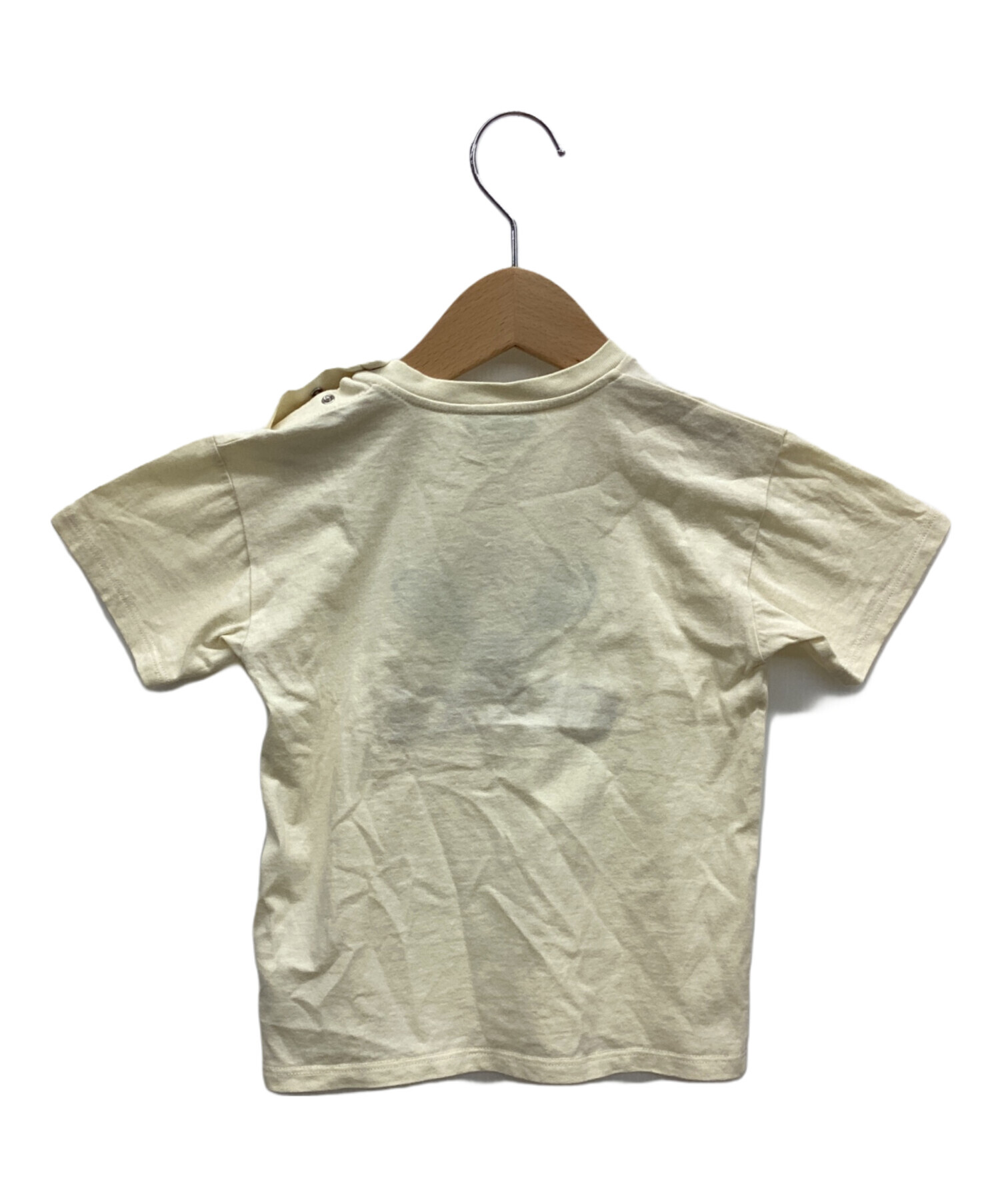 中古・古着通販】GUCCI (グッチ) 半袖カットソー ベージュ サイズ:80cm