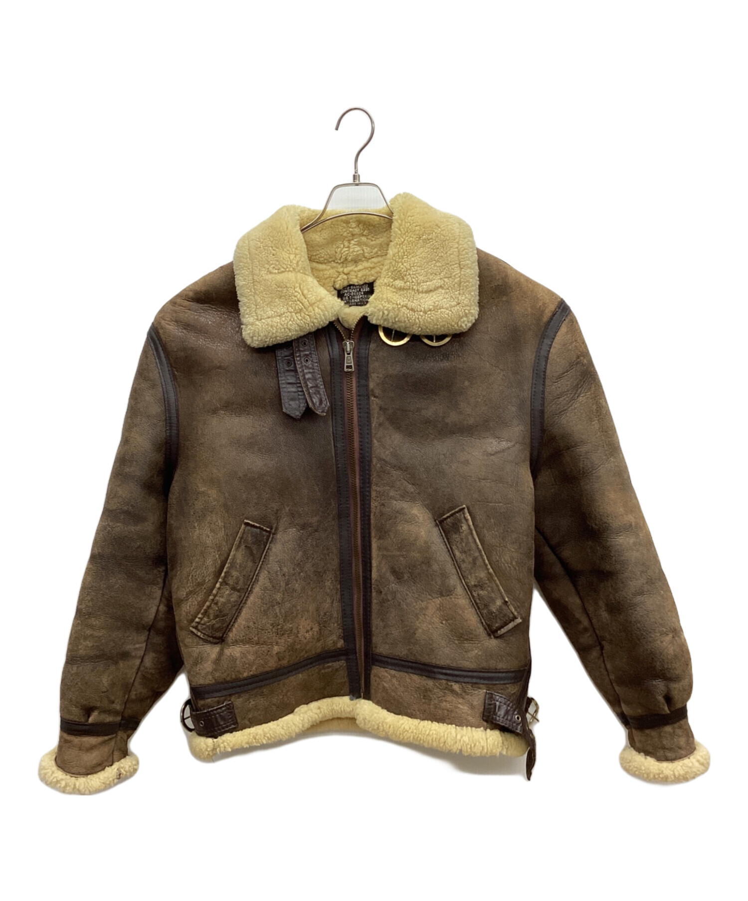 中古・古着通販】US SHEEPSKIN (USシープスキン) ムートンフライト