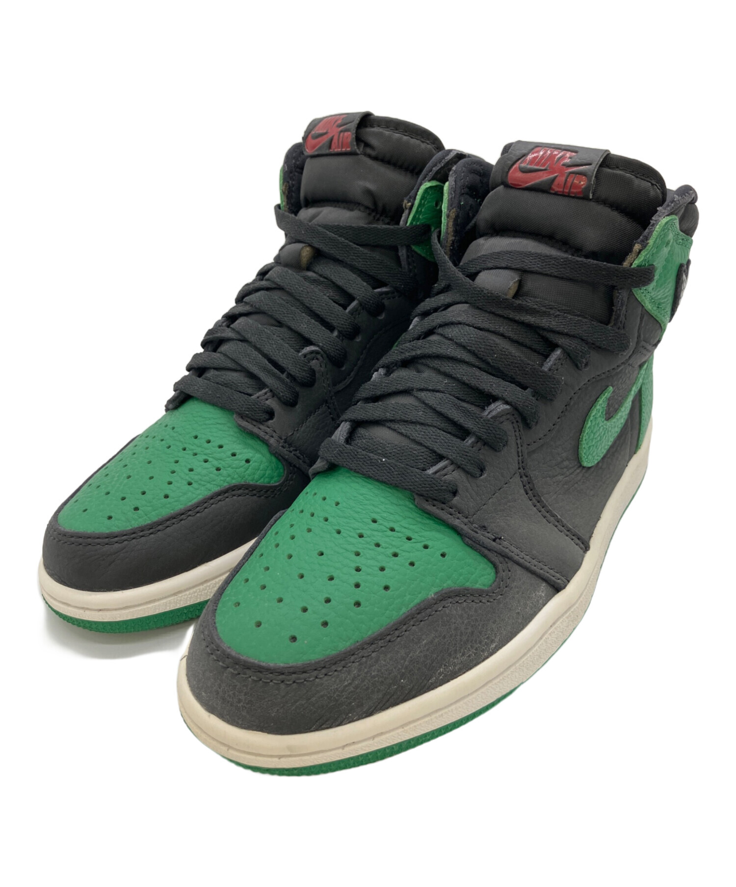 中古・古着通販】NIKE (ナイキ) ハイカットスニーカー グリーン 