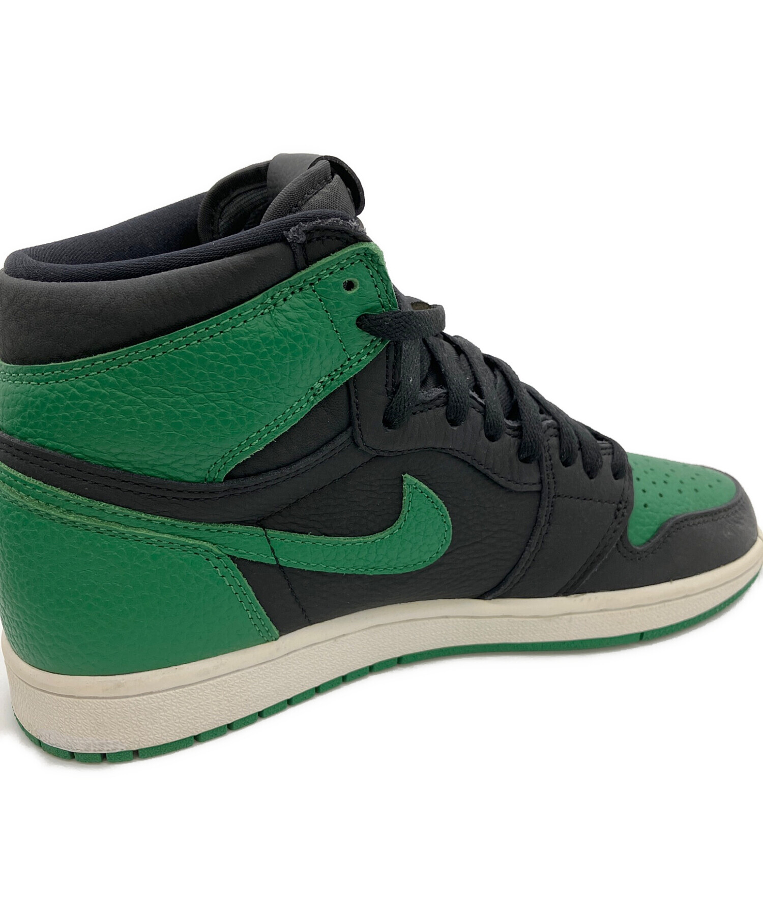 中古・古着通販】NIKE (ナイキ) ハイカットスニーカー グリーン 