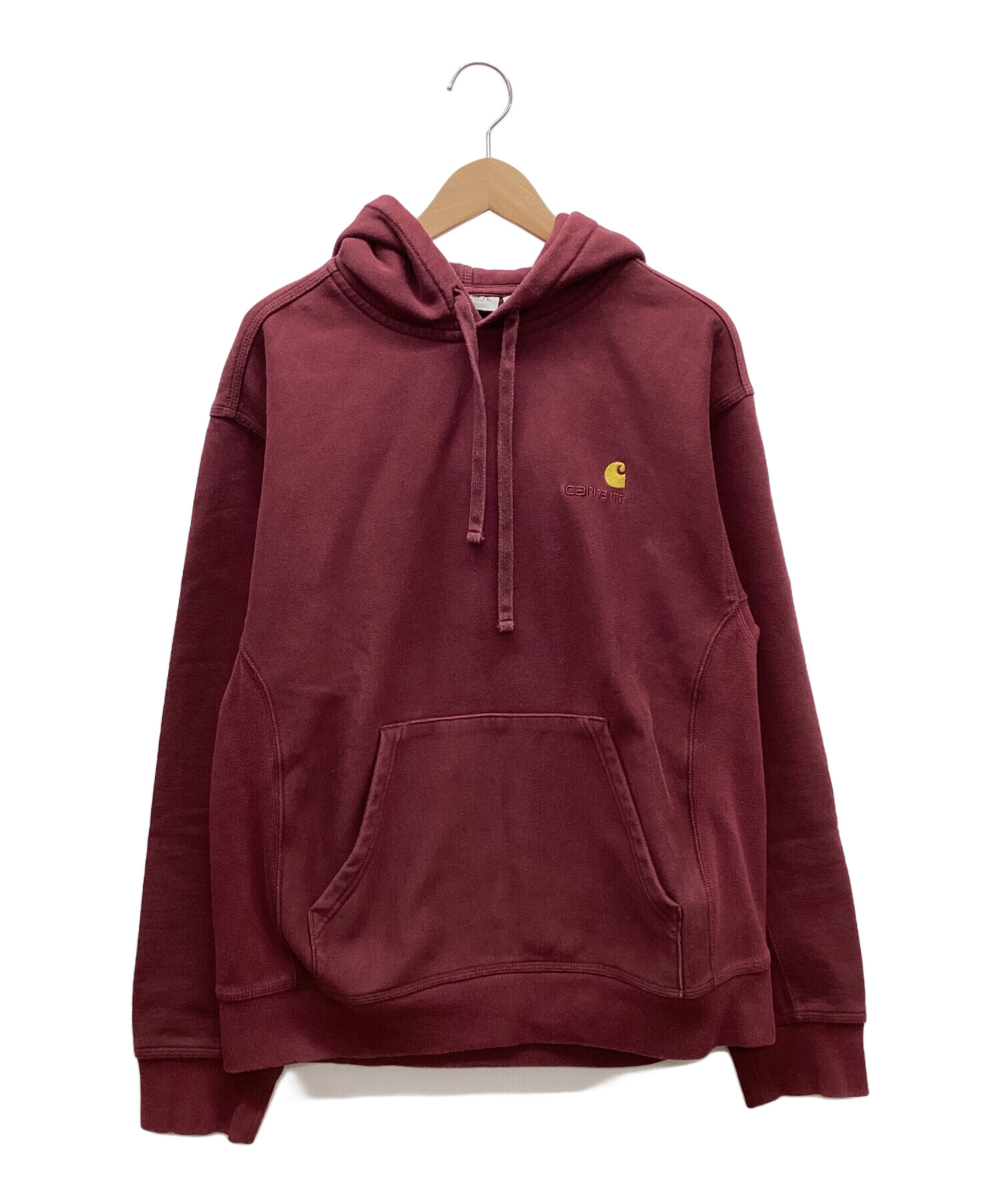 中古・古着通販】CarHartt (カーハート) プルオーバーパーカー レッド