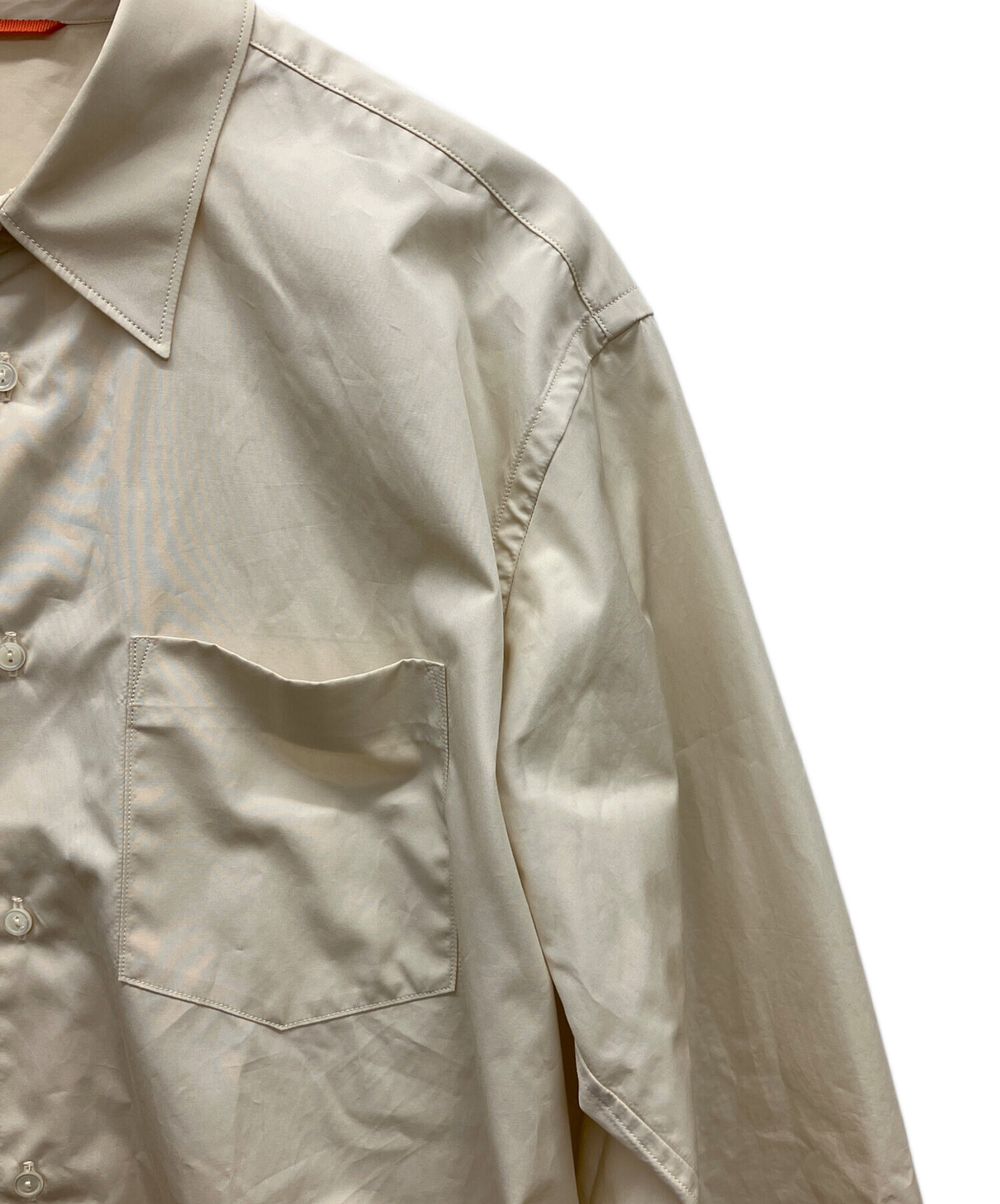 中古・古着通販】NTRUL (ニュートラル) CLASSIC SHIRT ベージュ サイズ