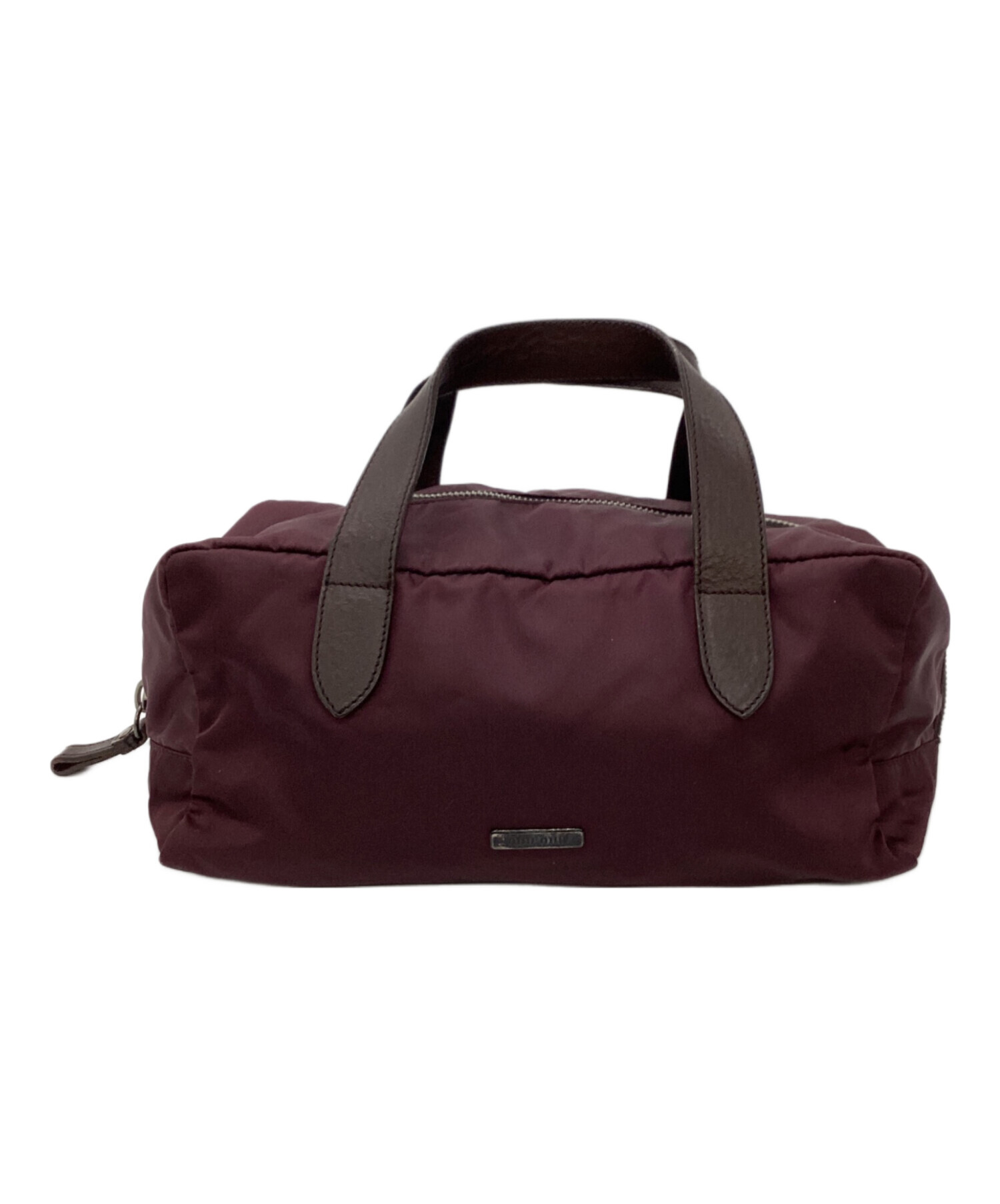 中古・古着通販】MIU MIU (ミュウミュウ) ナイロンバッグ ワインレッド