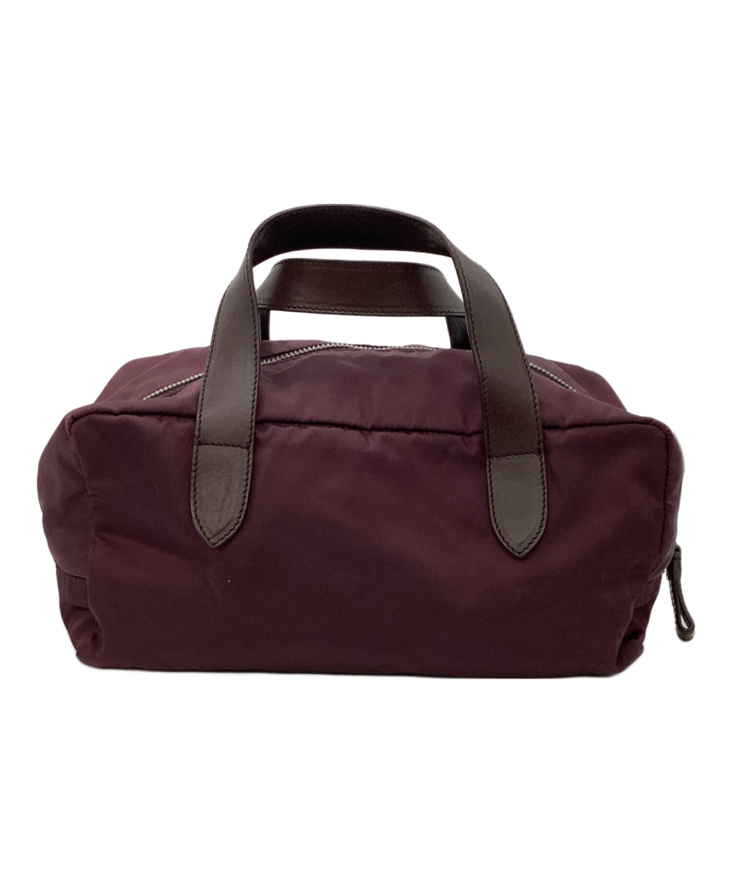 中古・古着通販】MIU MIU (ミュウミュウ) ナイロンバッグ ワインレッド 