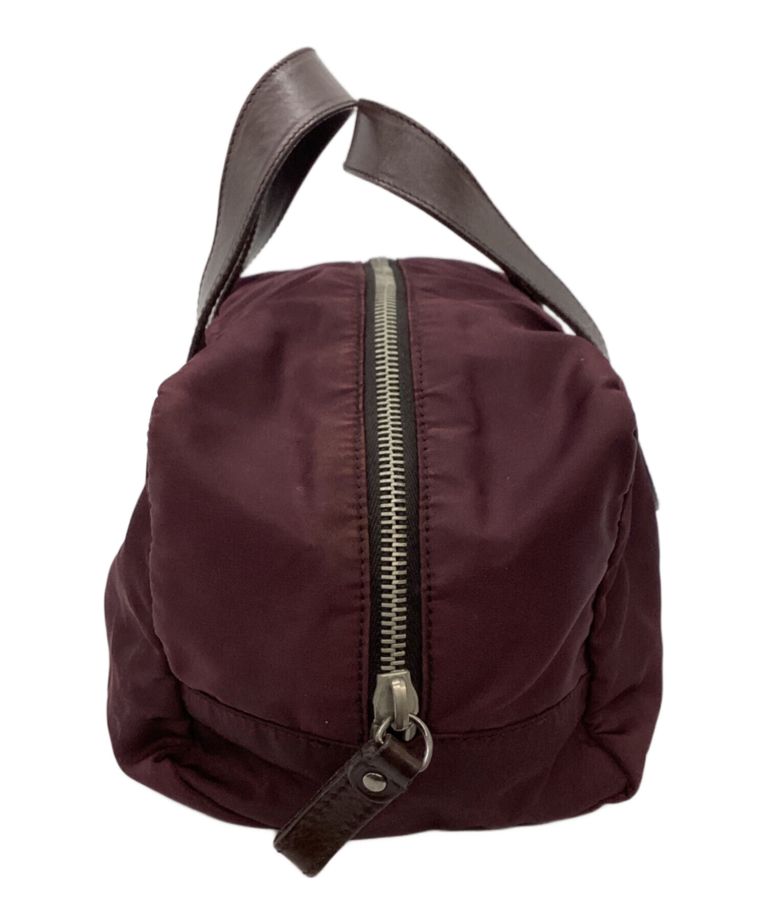 中古・古着通販】MIU MIU (ミュウミュウ) ナイロンバッグ ワインレッド