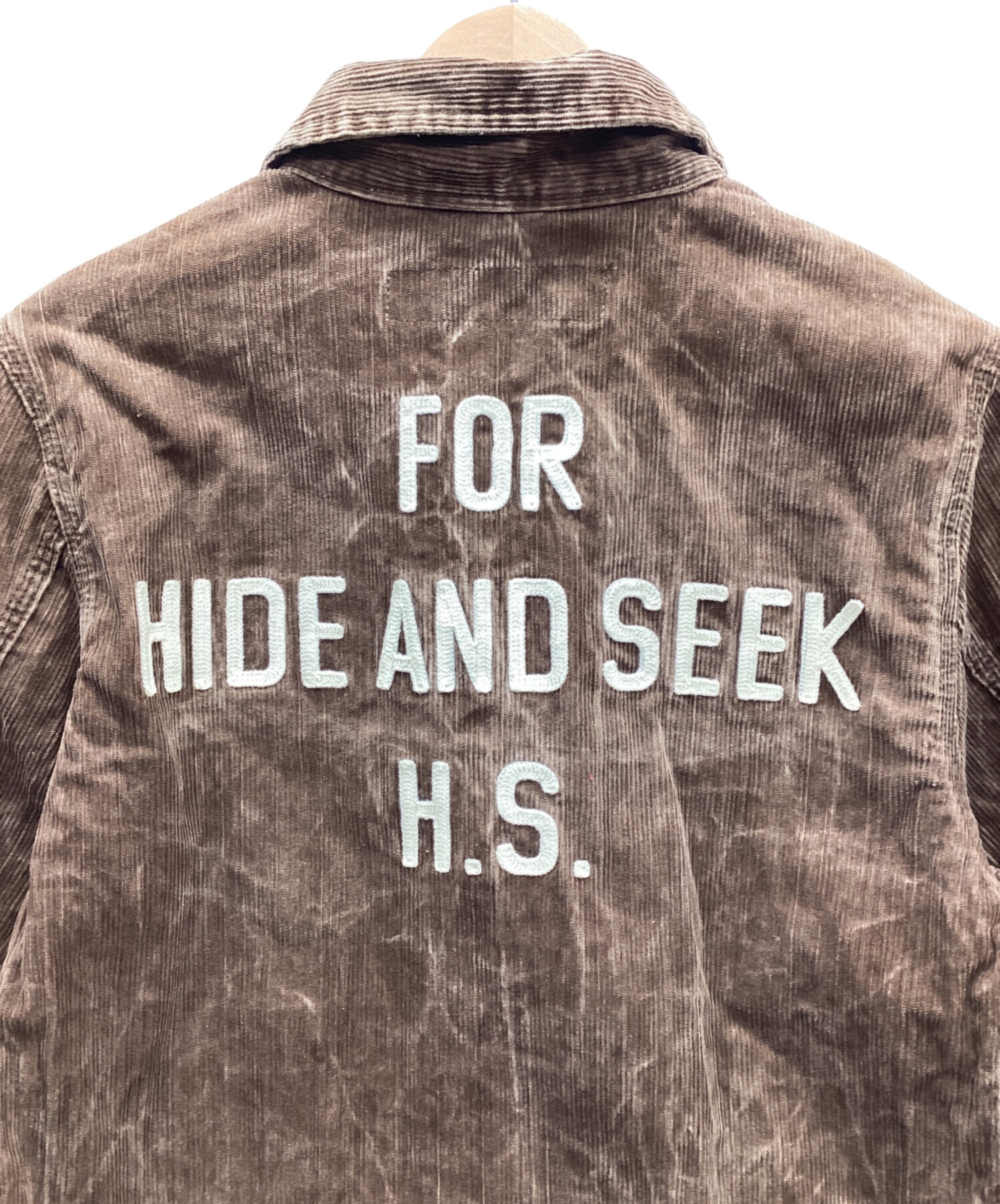 中古・古着通販】HIDE AND SEEK (ハイドアンドシーク) コーデュロイ 