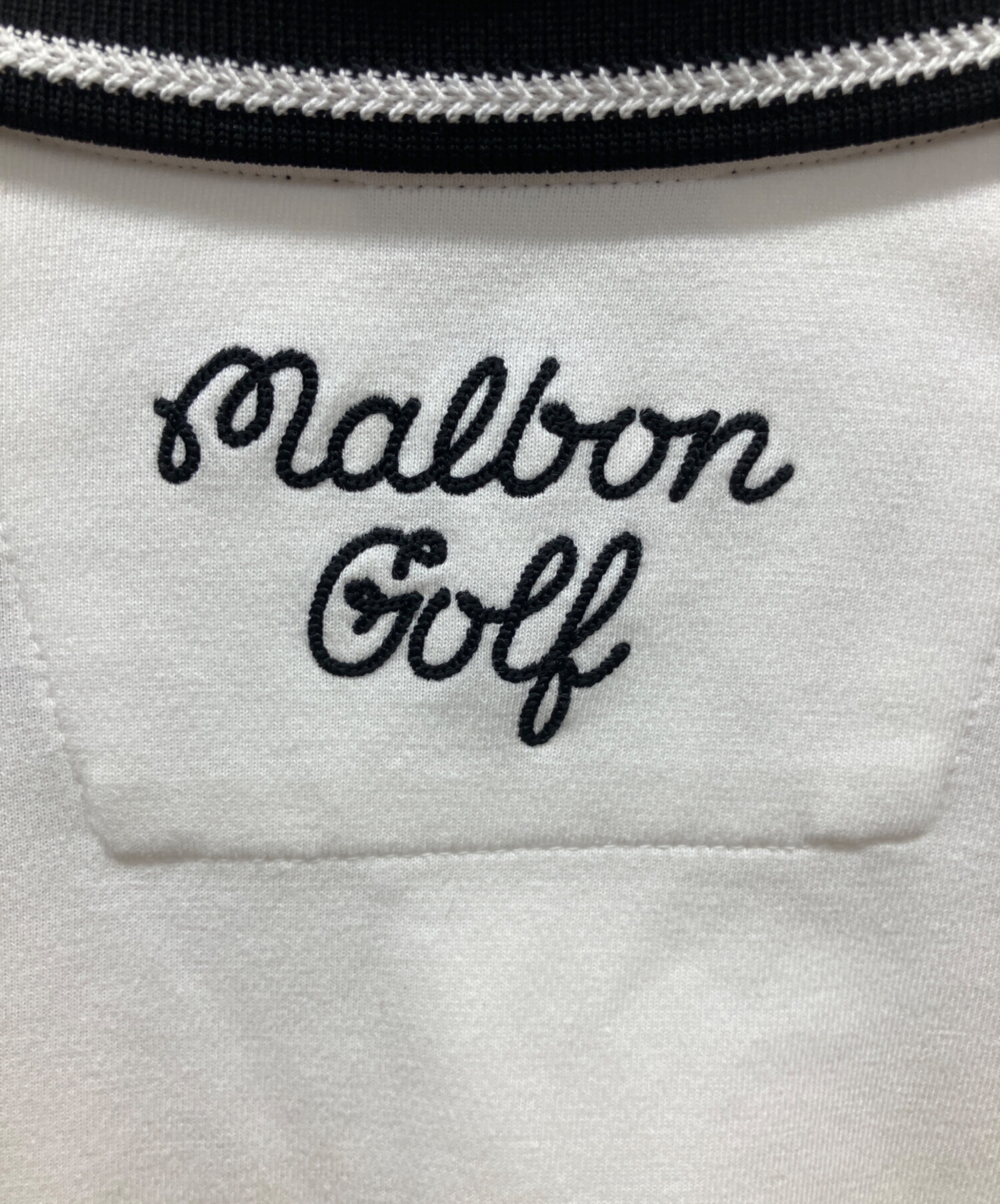 中古・古着通販】MALBON (マルボン) ゴルフウェア(トップス) ブラック