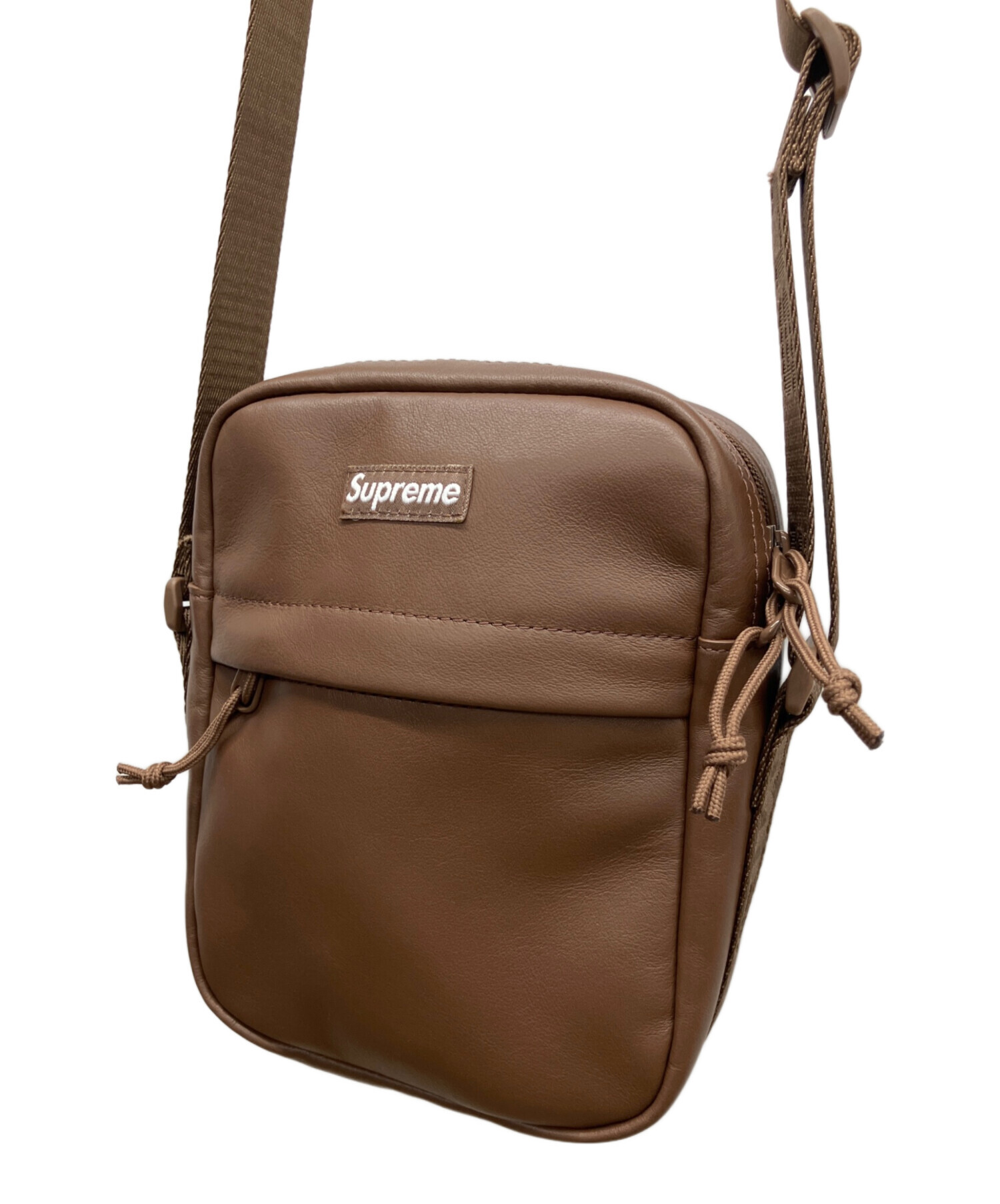 中古・古着通販】SUPREME (シュプリーム) 24FW Leather Shoulder Bag