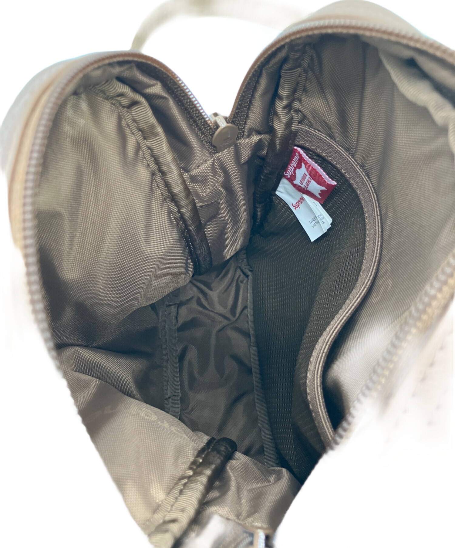 中古・古着通販】SUPREME (シュプリーム) 24FW Leather Shoulder Bag