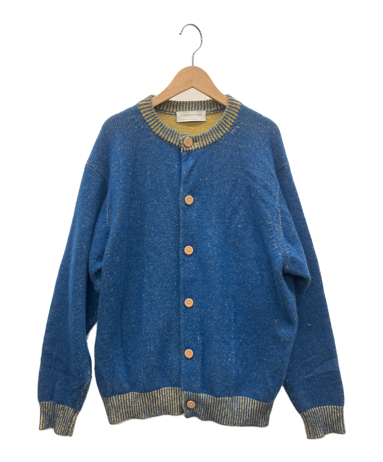 美品】glamb ニット セーター サイズ1（S相当） TOMORROWLAND ウールナイロンミラノリブクルーネックプル 【極美品】TOMORROWLAND ミラノリブ ニット セーター