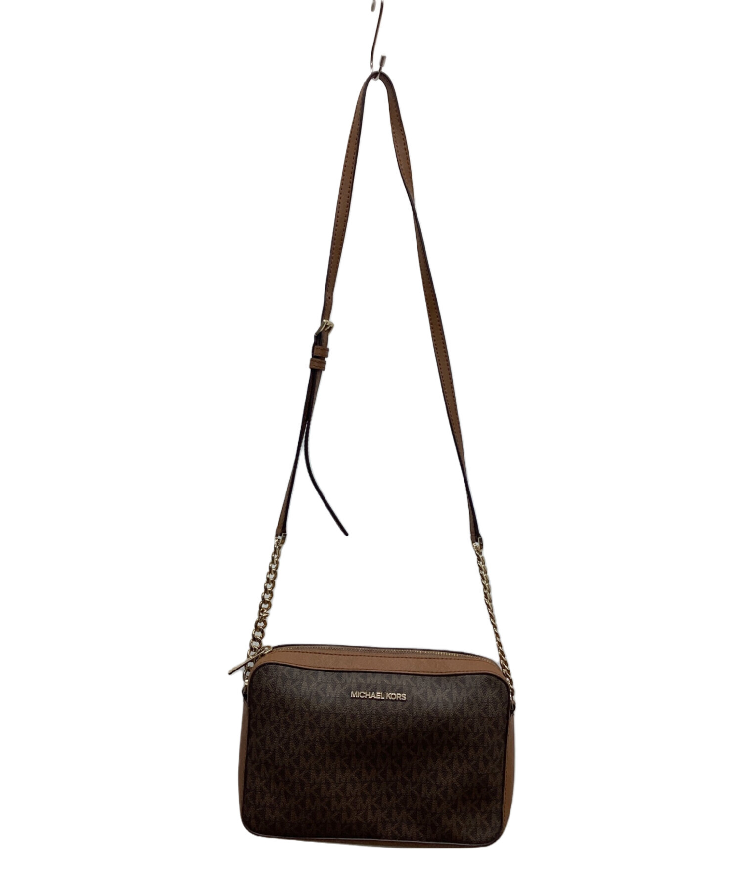 マイケル・コース 35F8GTTC3B PVC バッグ ショルダーバッグ レディース 送料無料 【中古】 MICHAEL KORS(マイケルコース) / ショルダーバッグ/PVC/BLK/総柄