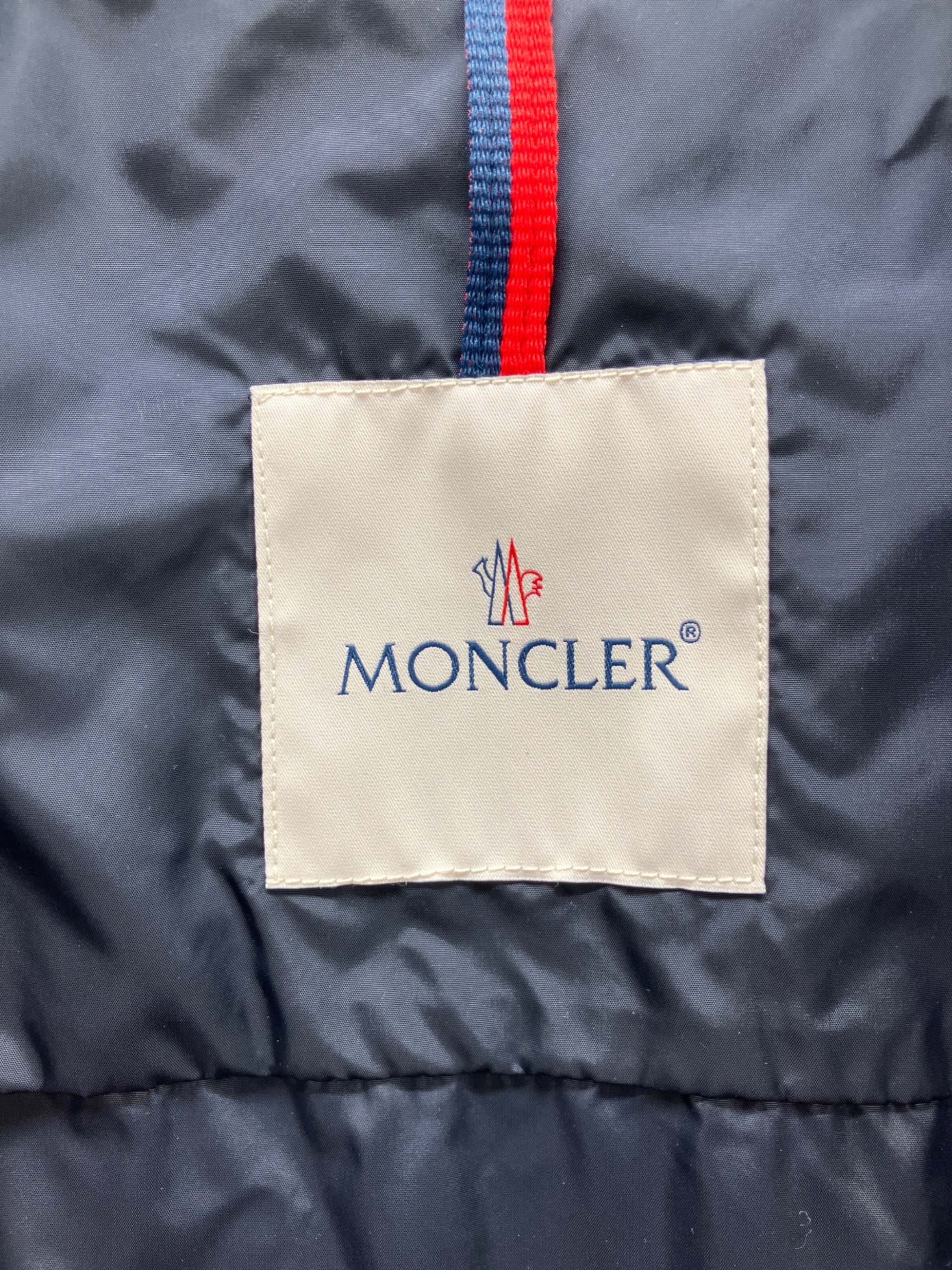 中古・古着通販】MONCLER (モンクレール) ナイロンジャケット ネイビー 