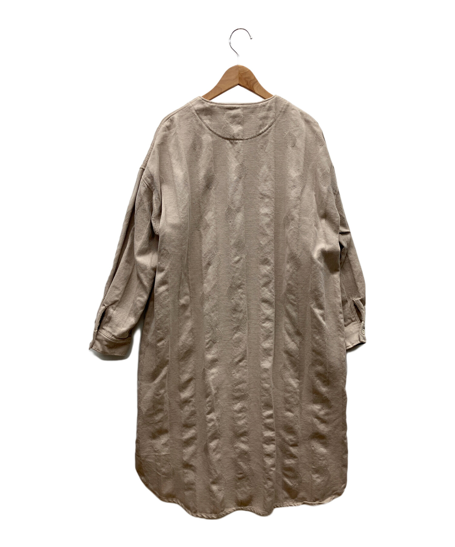 中古・古着通販】tumugu (ツムグ) コットンリネンストライプドット