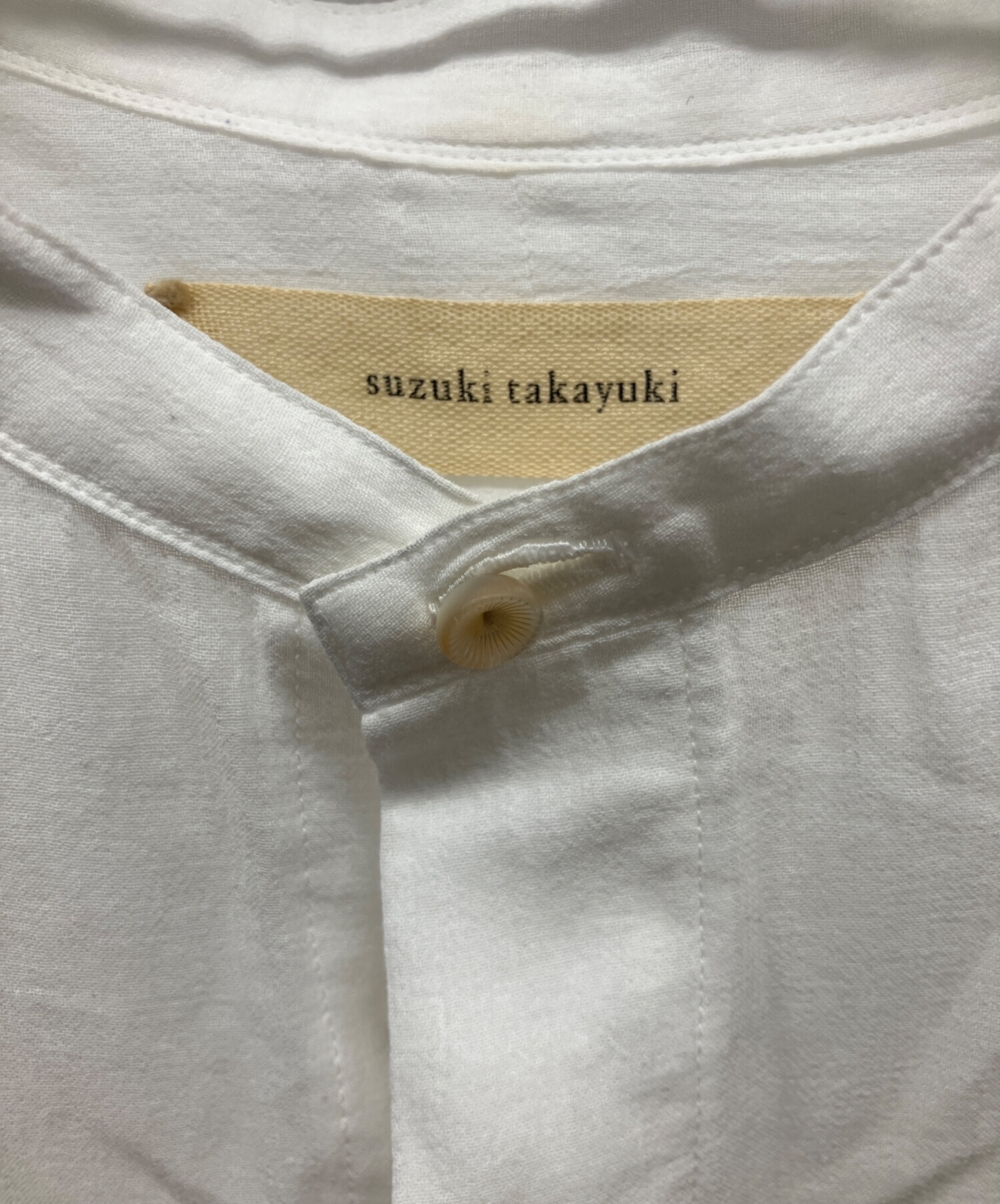 中古・古着通販】SUZUKI TAKAYUKI (スズキタカユキ) 長袖シャツ 