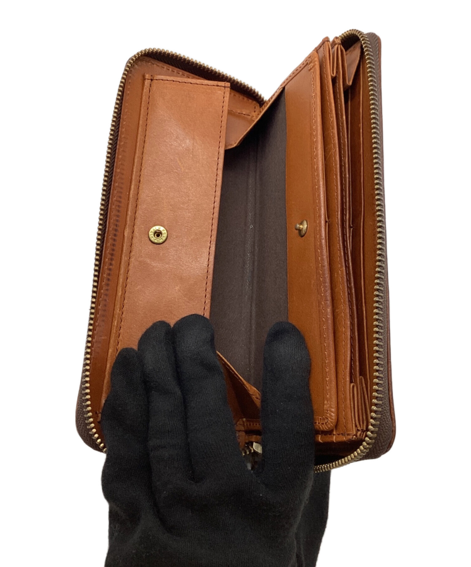 中古・古着通販】SLOW&CO (スロウアンドコー) 長財布 ブラウン