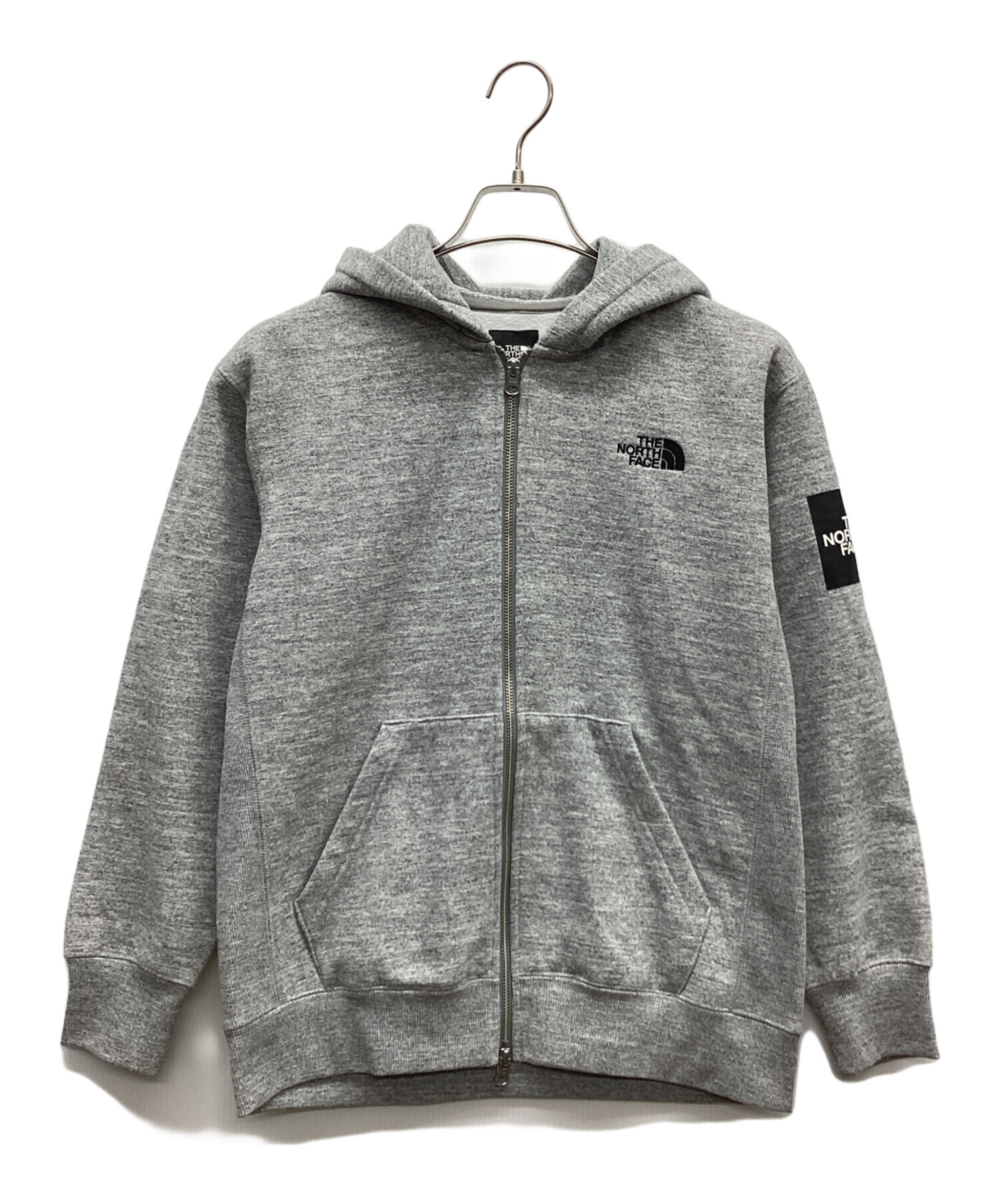 新品　未使用　ノースフェイス　パーカー　グレー 中古・古着通販】THE NORTH FACE (ザ ノース フェイス) ロゴフーディ
