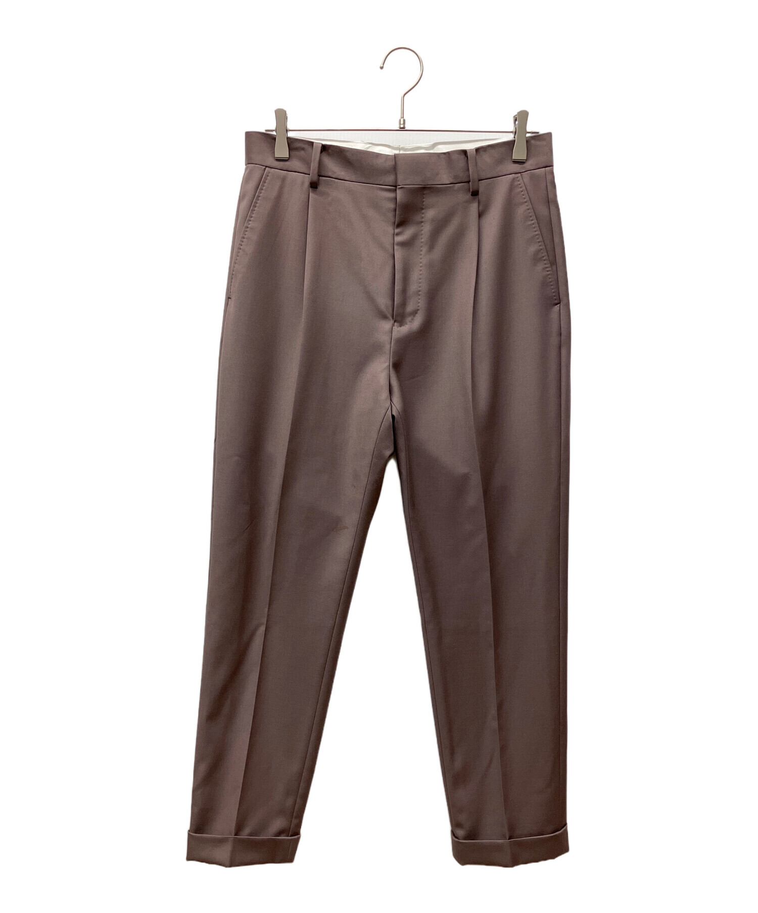 エルメネジルド・ゼニア（ Ermenegildo Zegna）ワイドスラックス 中古・古着通販】ERMENEGILDO ZEGNA (エルメネジルド・ゼニア