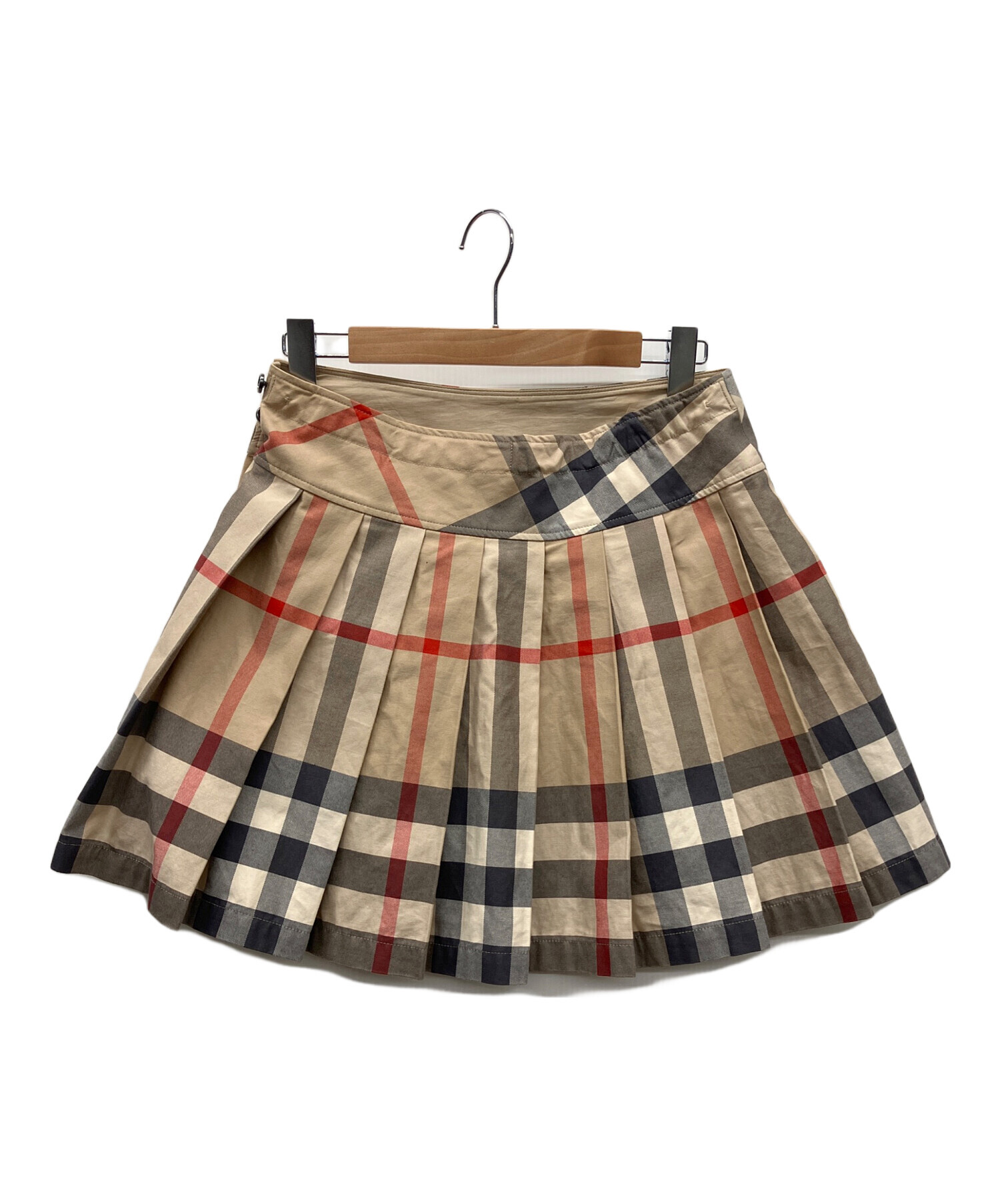 新品　未使用！Burberry スカート定価45150円38 Mサイズバーバリー BURBERRY（バーバリー） 未使用 スカート レディース プリーツ ミニ