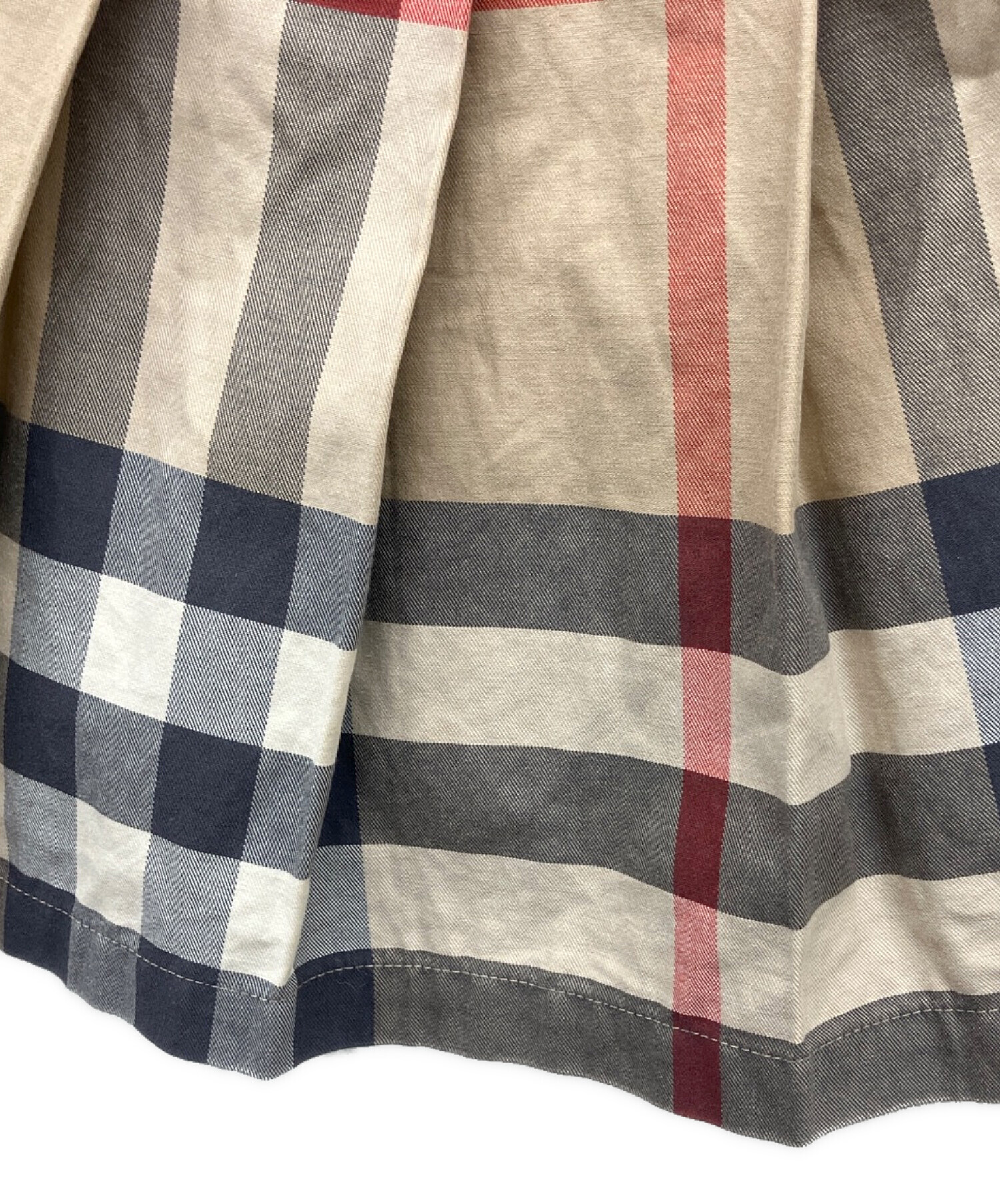 中古・古着通販】BURBERRY (バーバリー) スカート ブラウン サイズ