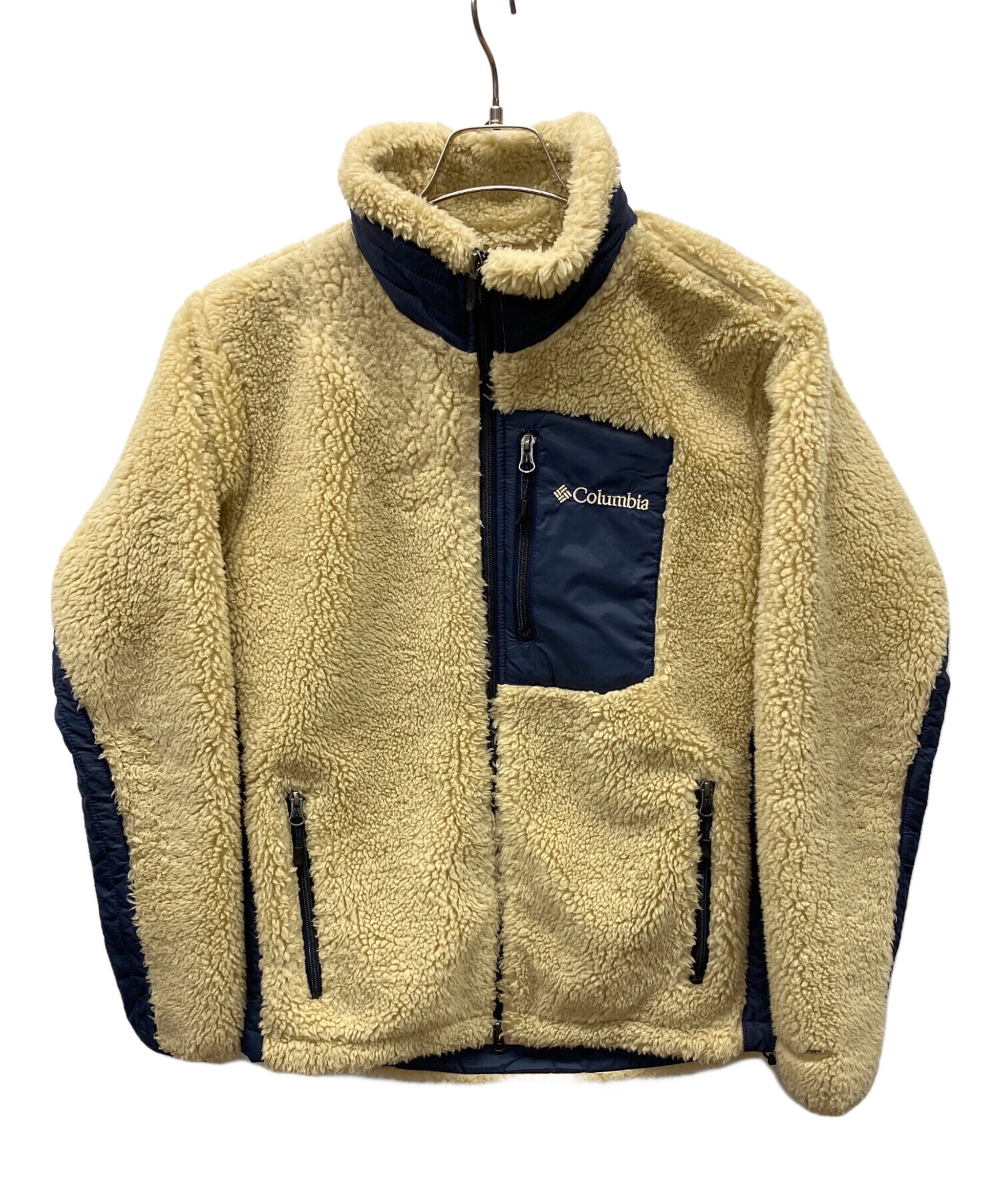 中古・古着通販】Columbia (コロンビア) フリースジャケット ベージュ 