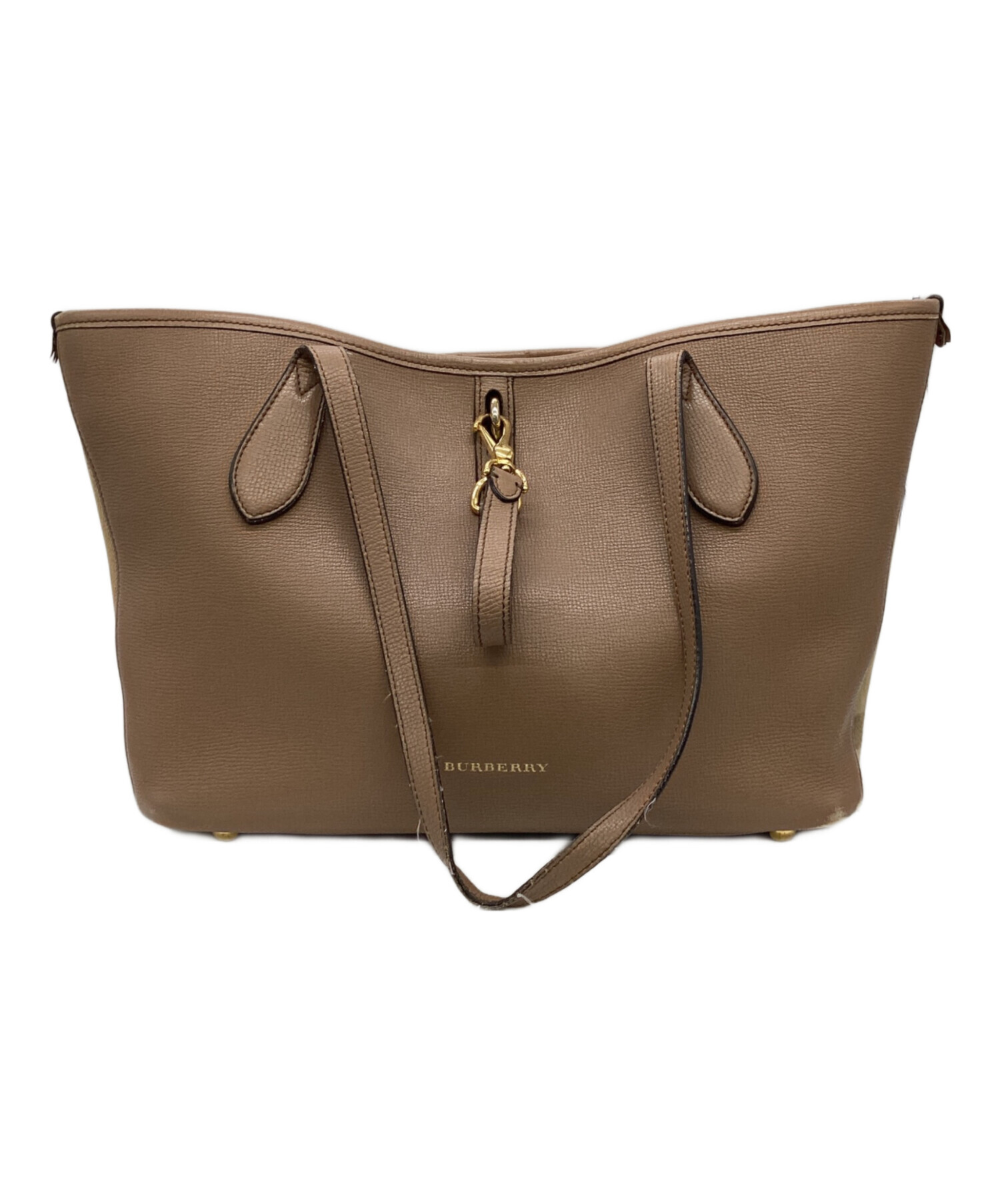 中古・古着通販】BURBERRY (バーバリー) トートバッグ ベージュ 