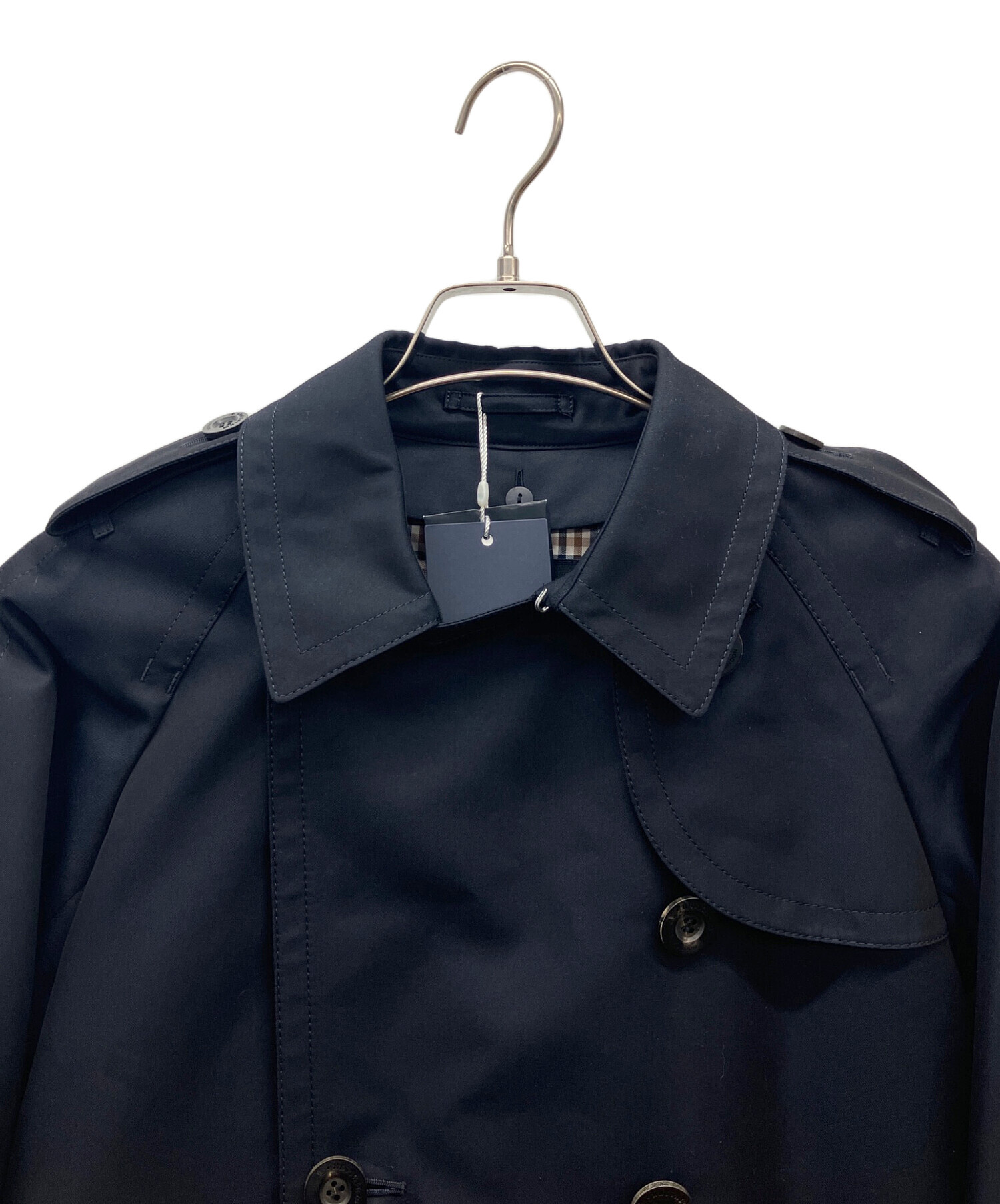 中古・古着通販】Aquascutum (アクアスキュータム) トレンチコート