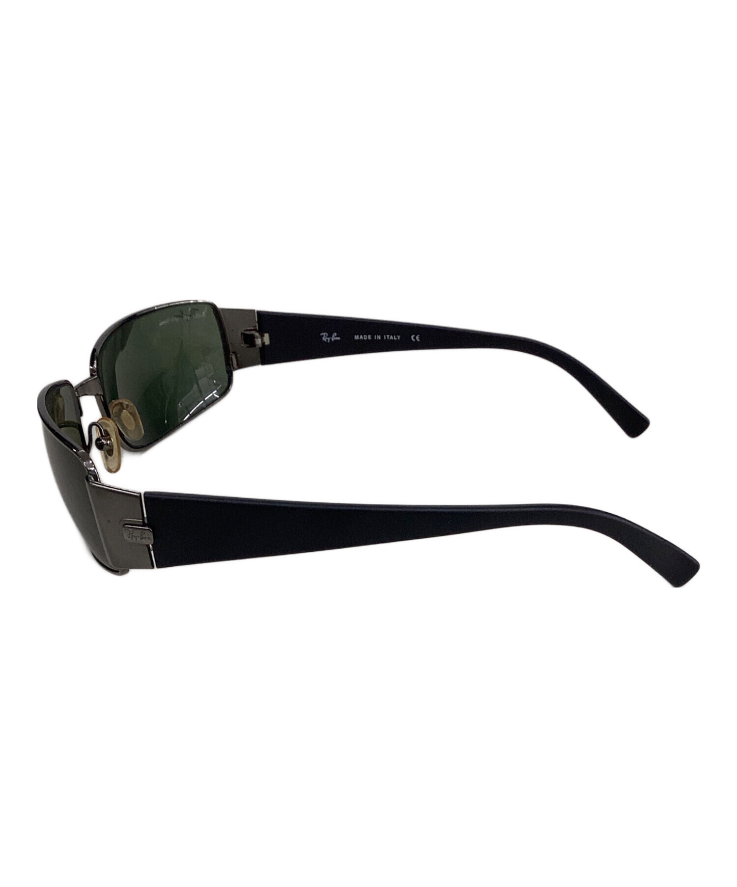 中古・古着通販】RAY-BAN (レイバン) サングラス ブラック/グリーン