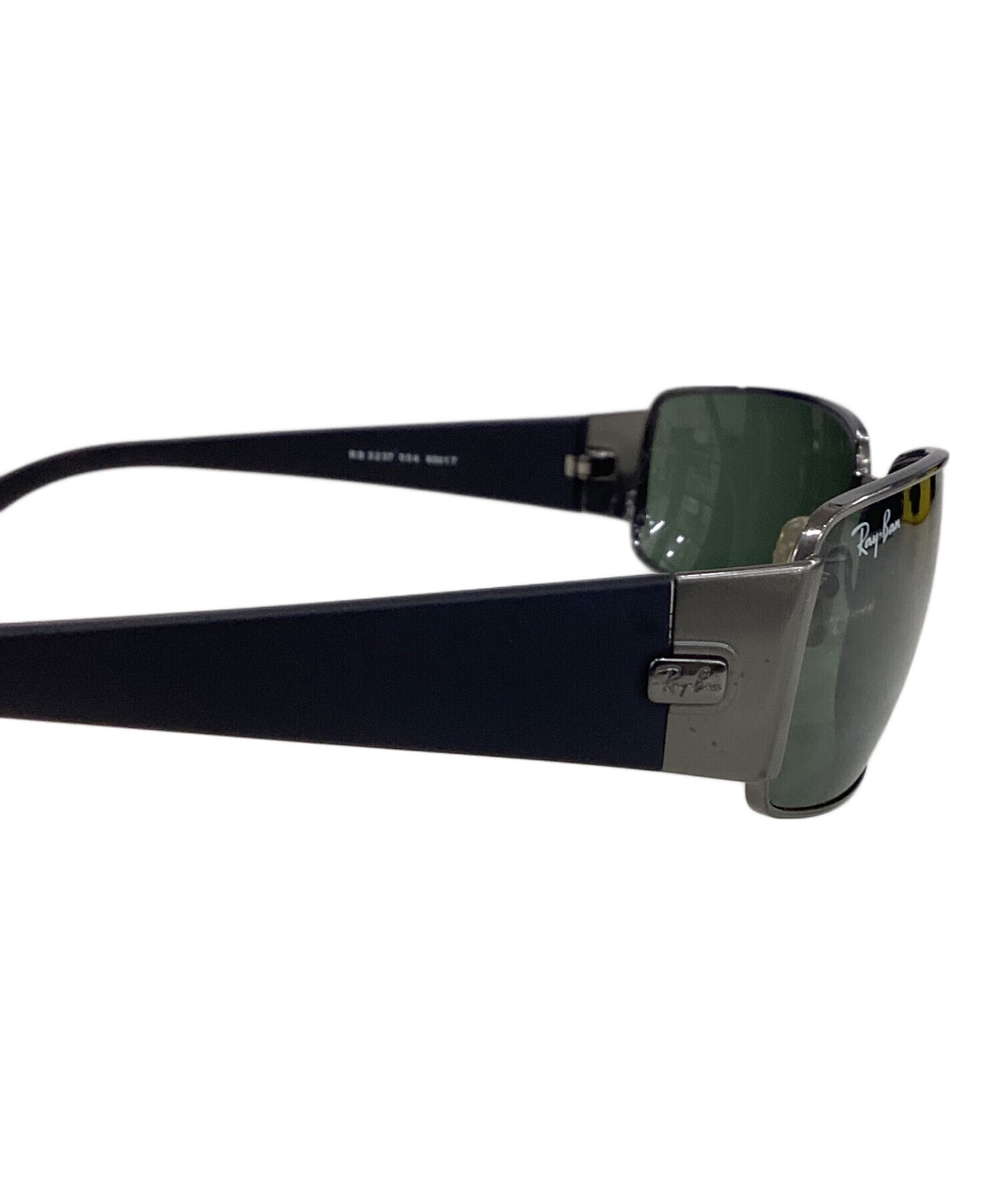 中古・古着通販】RAY-BAN (レイバン) サングラス ブラック/グリーン