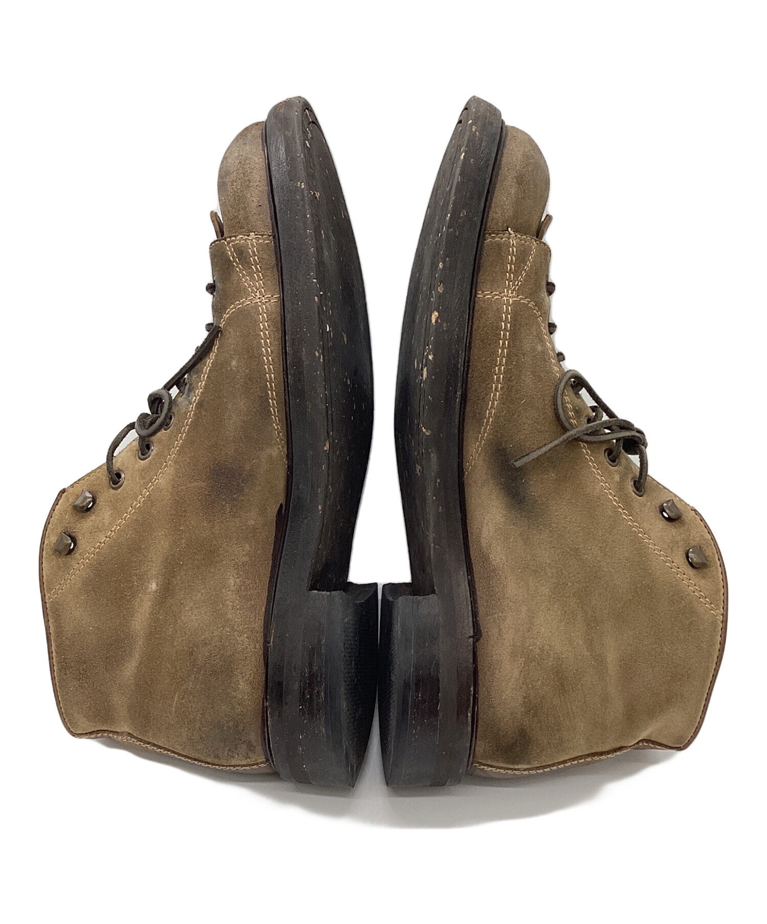 【希少配色】BUTTERO ブッテロ モンキーブーツ 中古・古着通販】BUTTERO (ブッテロ) モンキーブーツ ベージュ サイズ