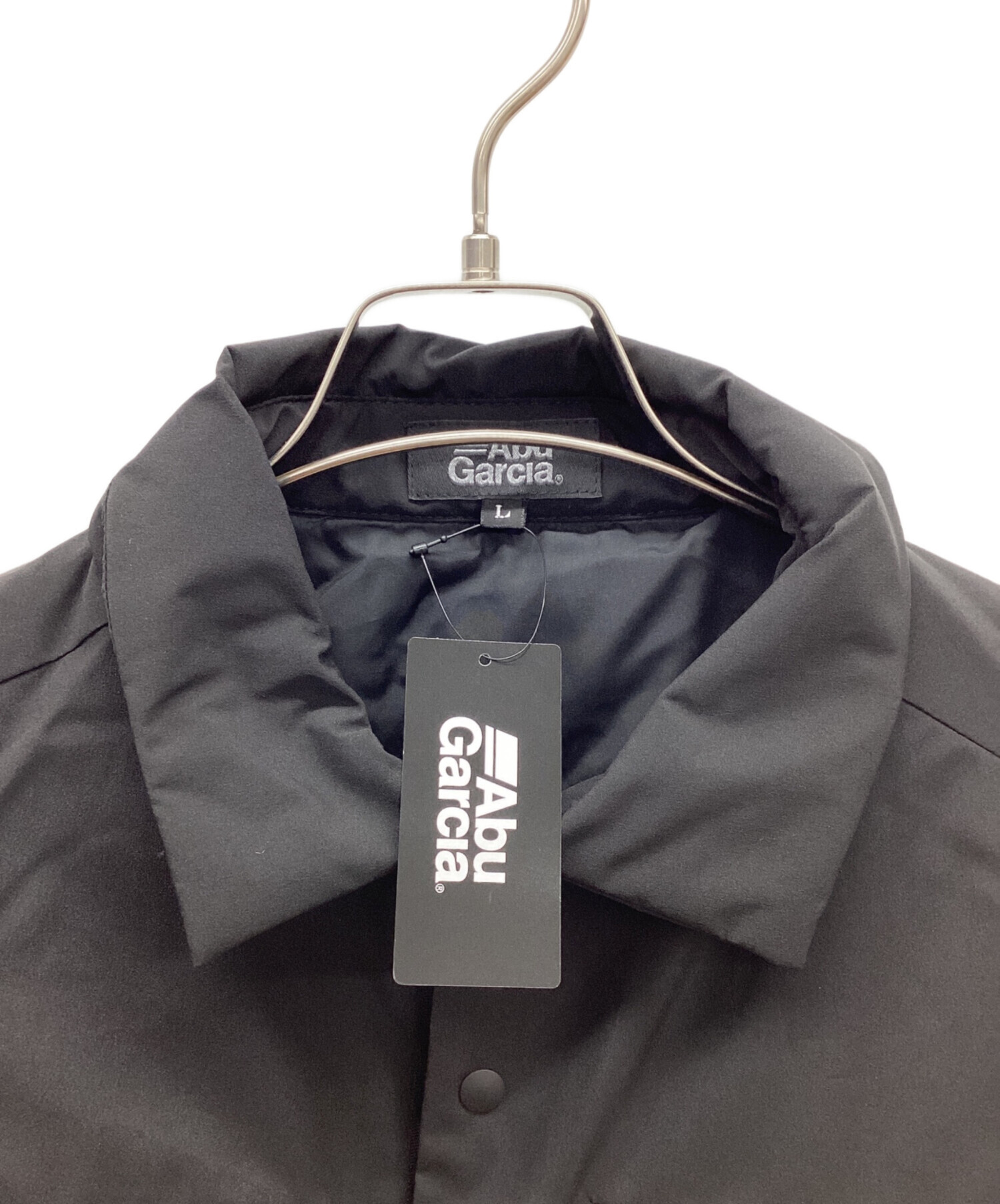 アブガルシア パデッド シャツアウター 新品未使用 Ｍ 黒 Abu Garcia (アブガルシア) パデッドシャツアウター メンズ SIZE L
