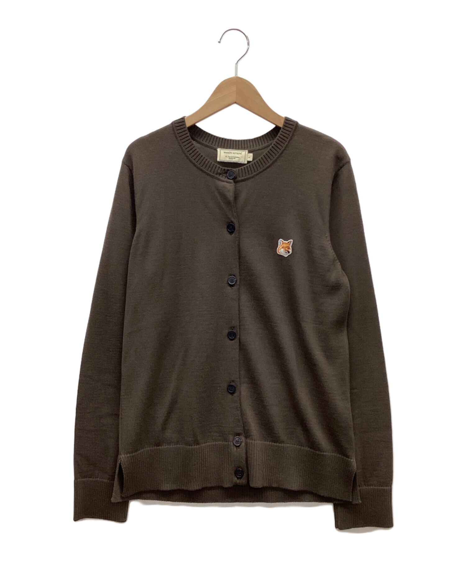 中古・古着通販】maison kitsune (メゾンキツネ) 薄手カーディガン 