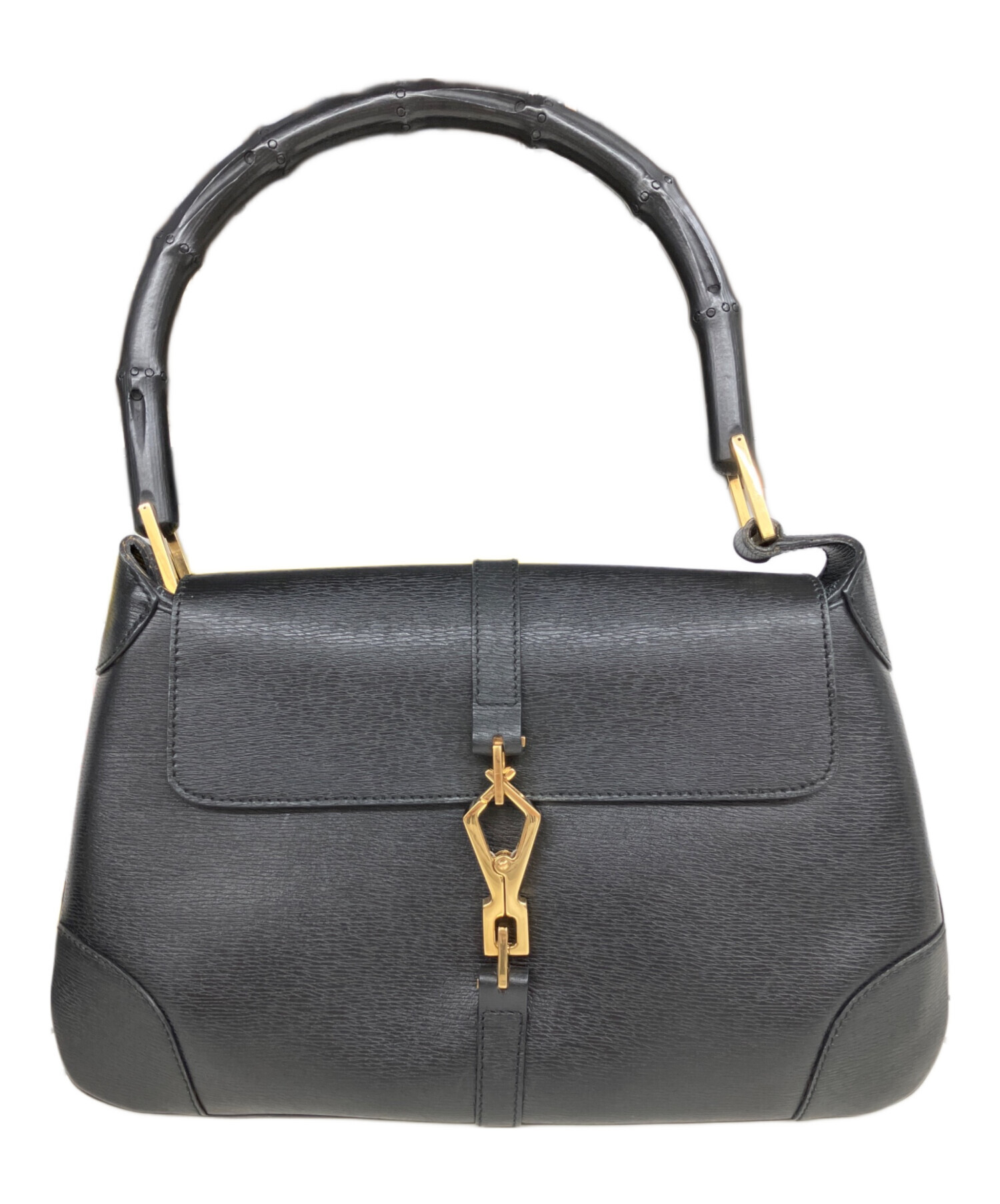 中古・古着通販】GUCCI (グッチ) ワンショルダーバッグ ブラック 