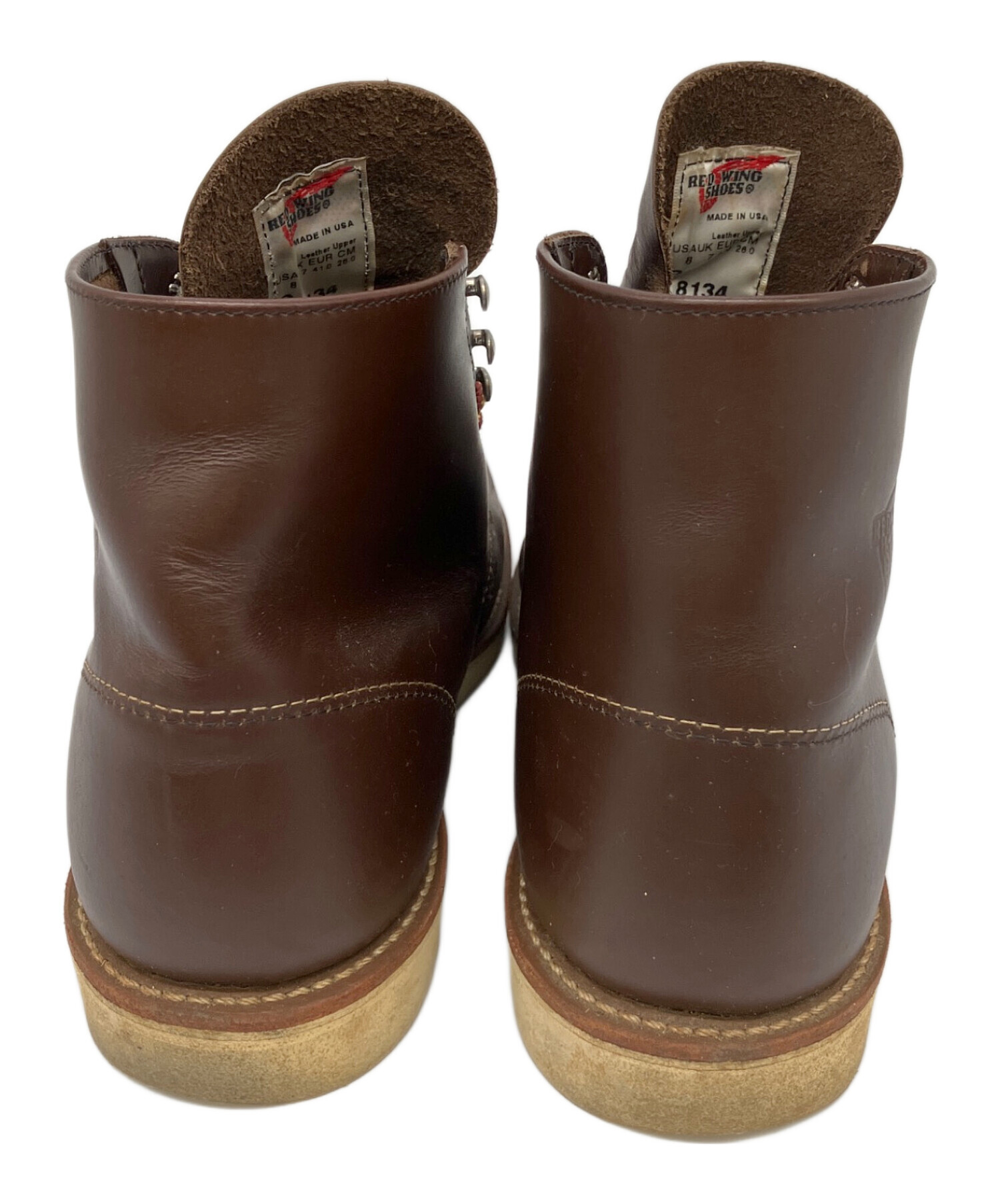 h*y様 レッドウィング　ブーツ　8134 RED WING 8134 Round-Toe 6inch Boot レッド・ウイング ワーク RED