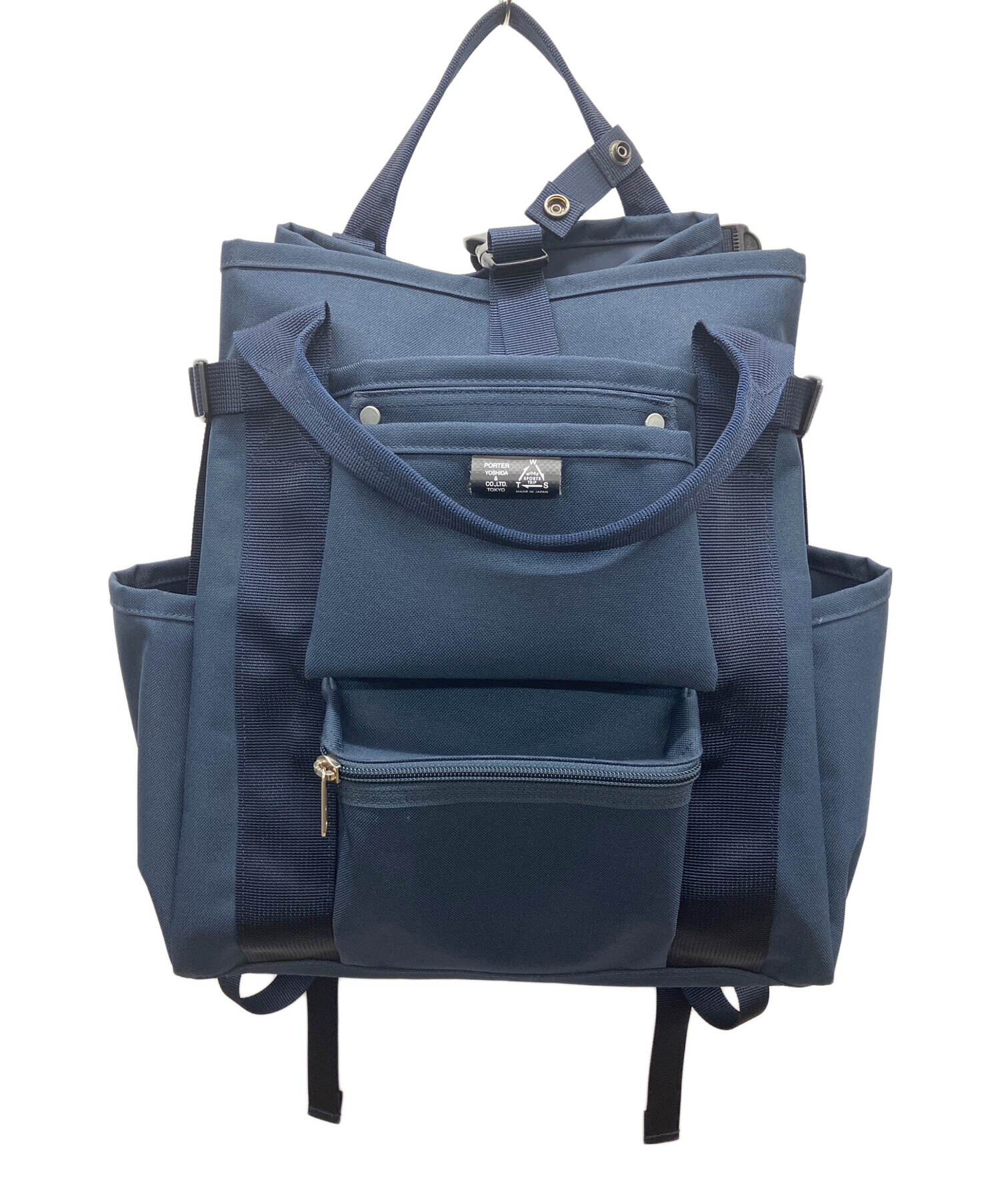 中古・古着通販】PORTER (ポーター) リュック ブルー｜ブランド・古着 