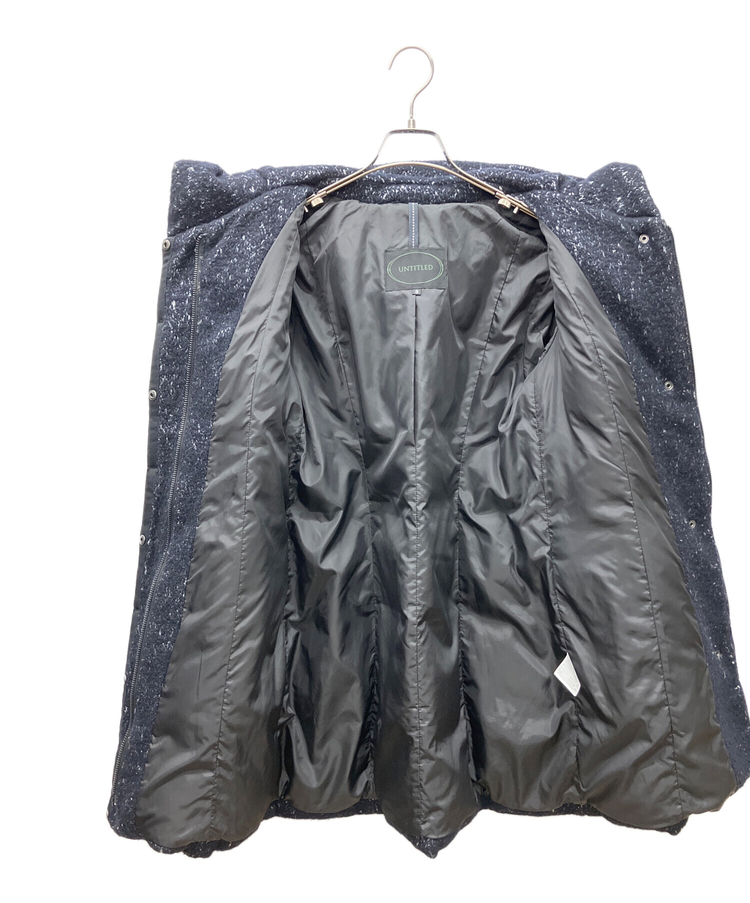 中古・古着通販】UNTITLED (アンタイトル) ダウンコート ネイビー 